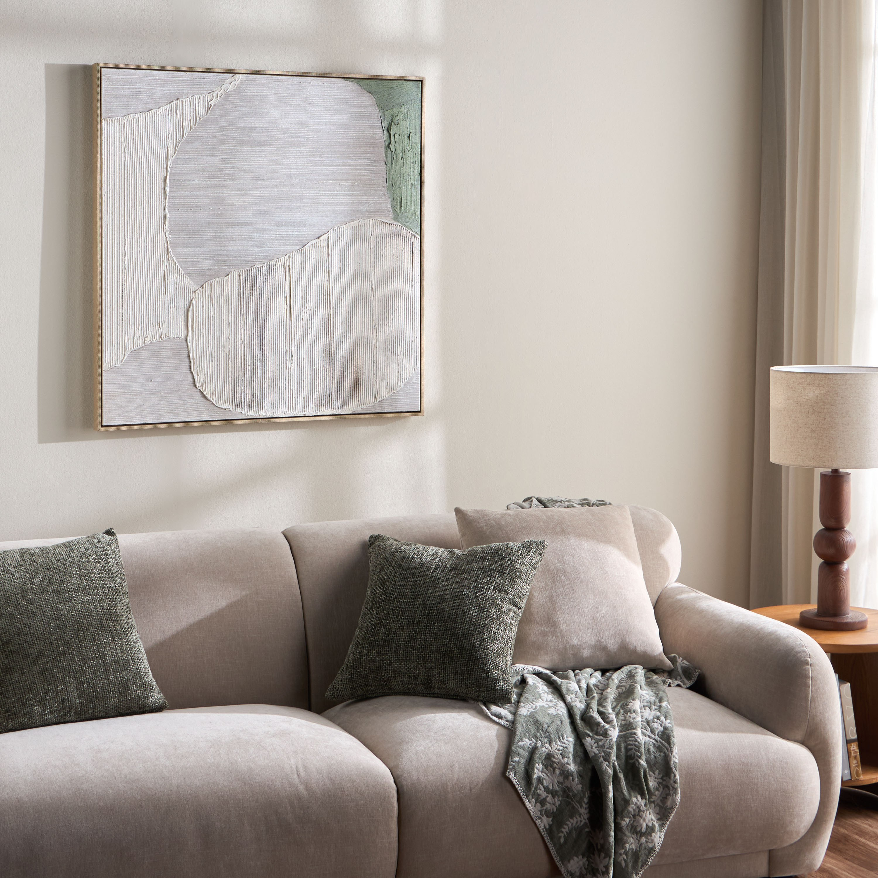 لوحة جدارية كانفاس مؤطرة - ناتورا ميس - 100x100 سم-household-walldecorandmirrors-wallart-image-3