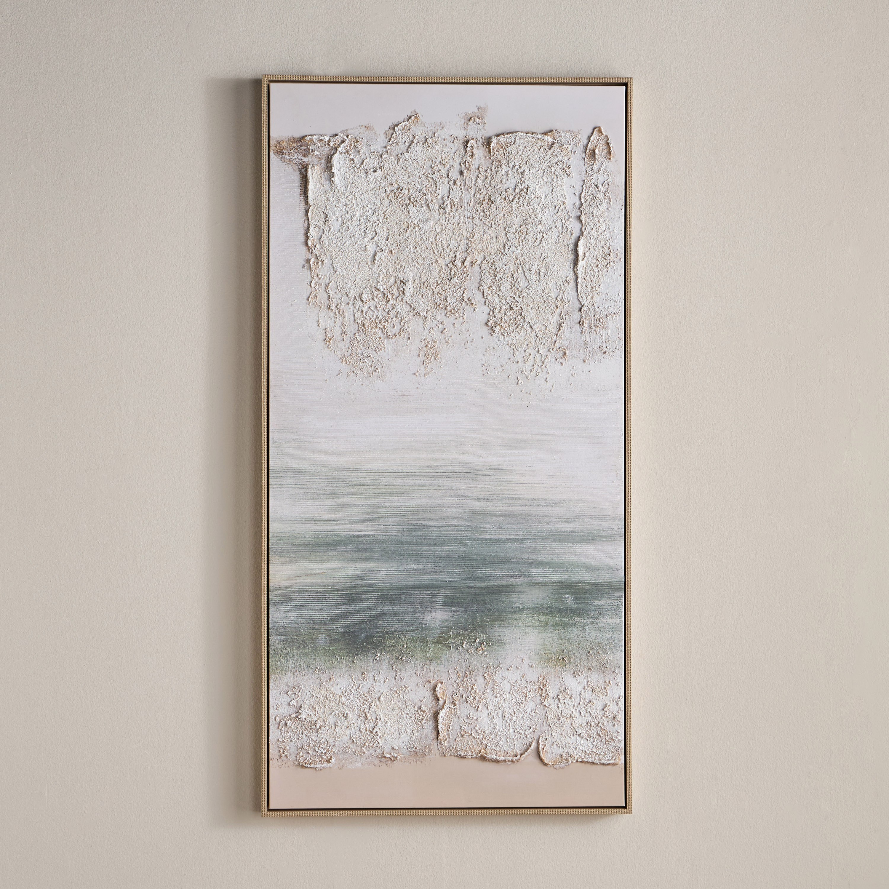 لوحة جدارية كانفاس مؤطرة - ناتورا لاما - 70x140 سم-household-walldecorandmirrors-wallart-image-2