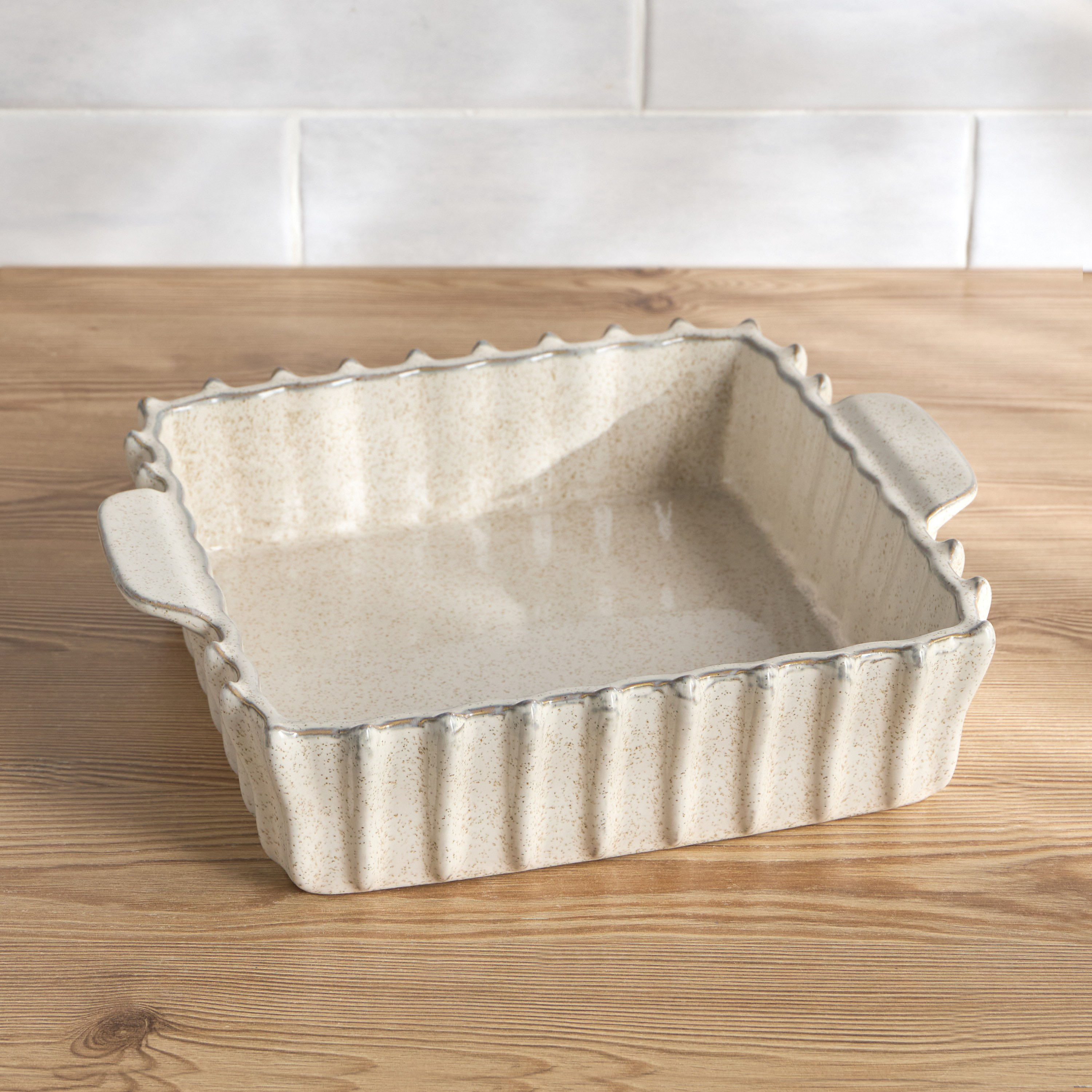 Namia Ceramic Baking Dish - 27x31 cm