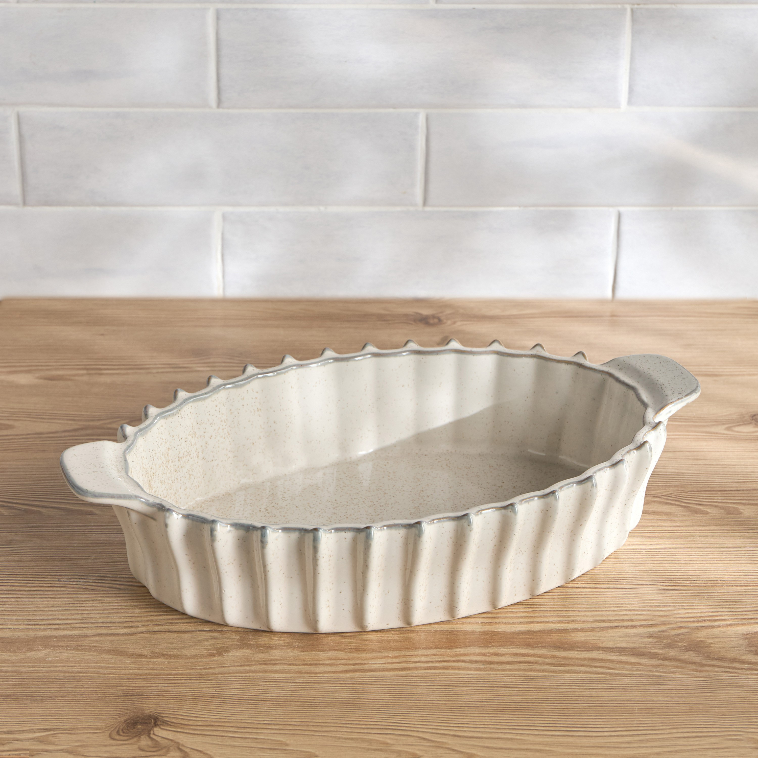 صينية فرن سيراميك - ناميا - 24x39 سم-household-kitchen-bakeware-bakingdishes-image-1