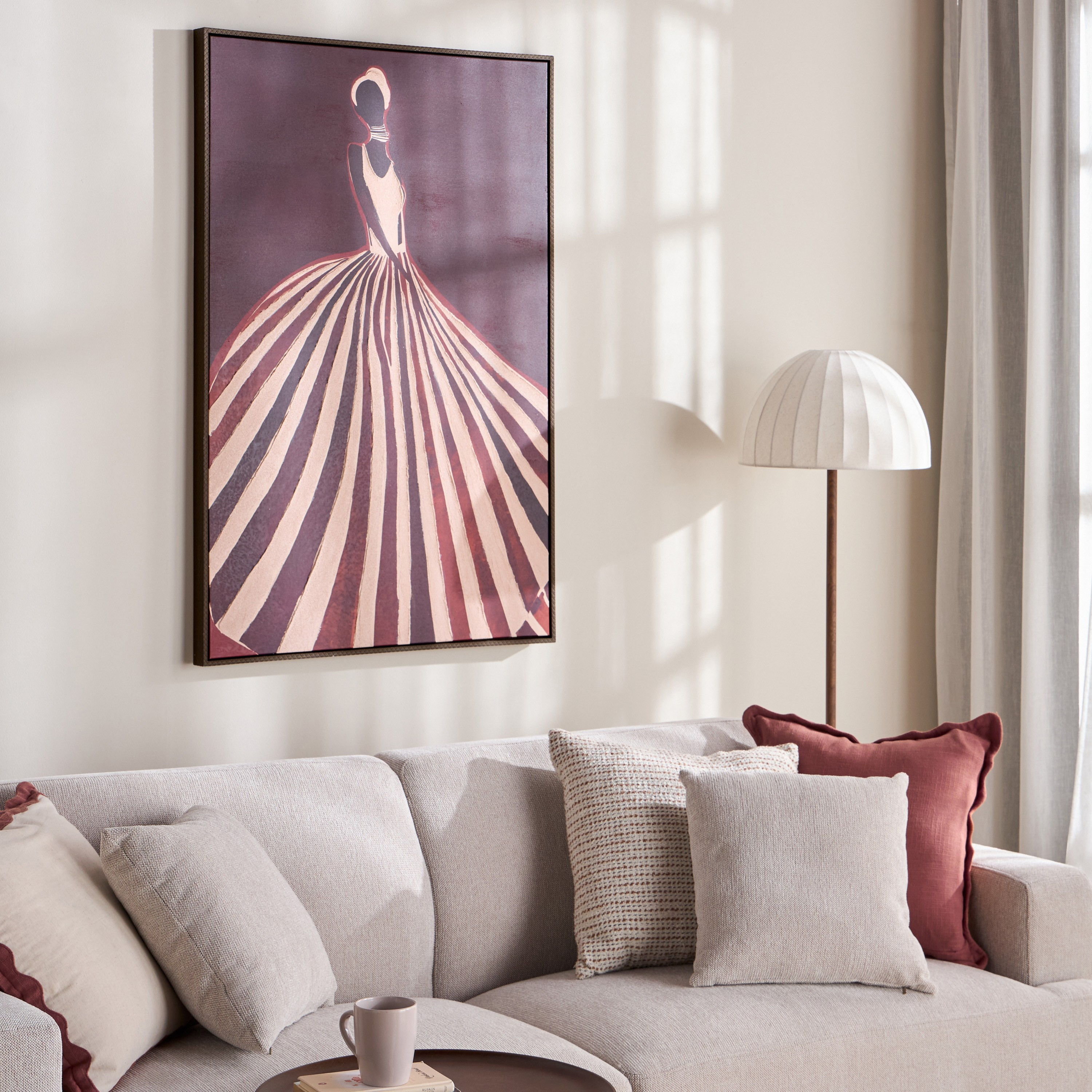 Ophira Melia Framed Canvas Wall Art - 80x120 cm-household-walldecorandmirrors-wallart-image-3