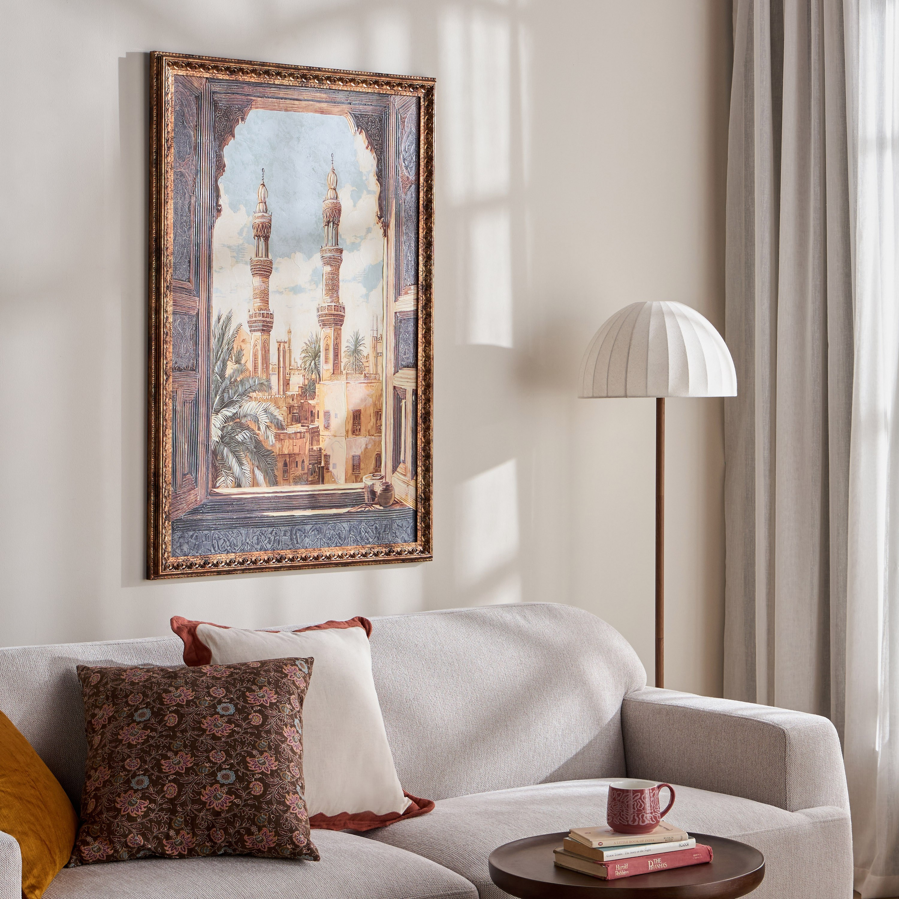 Ayaan Framed Canvas Wall Art - 80x120 cm-household-walldecorandmirrors-wallart-image-3