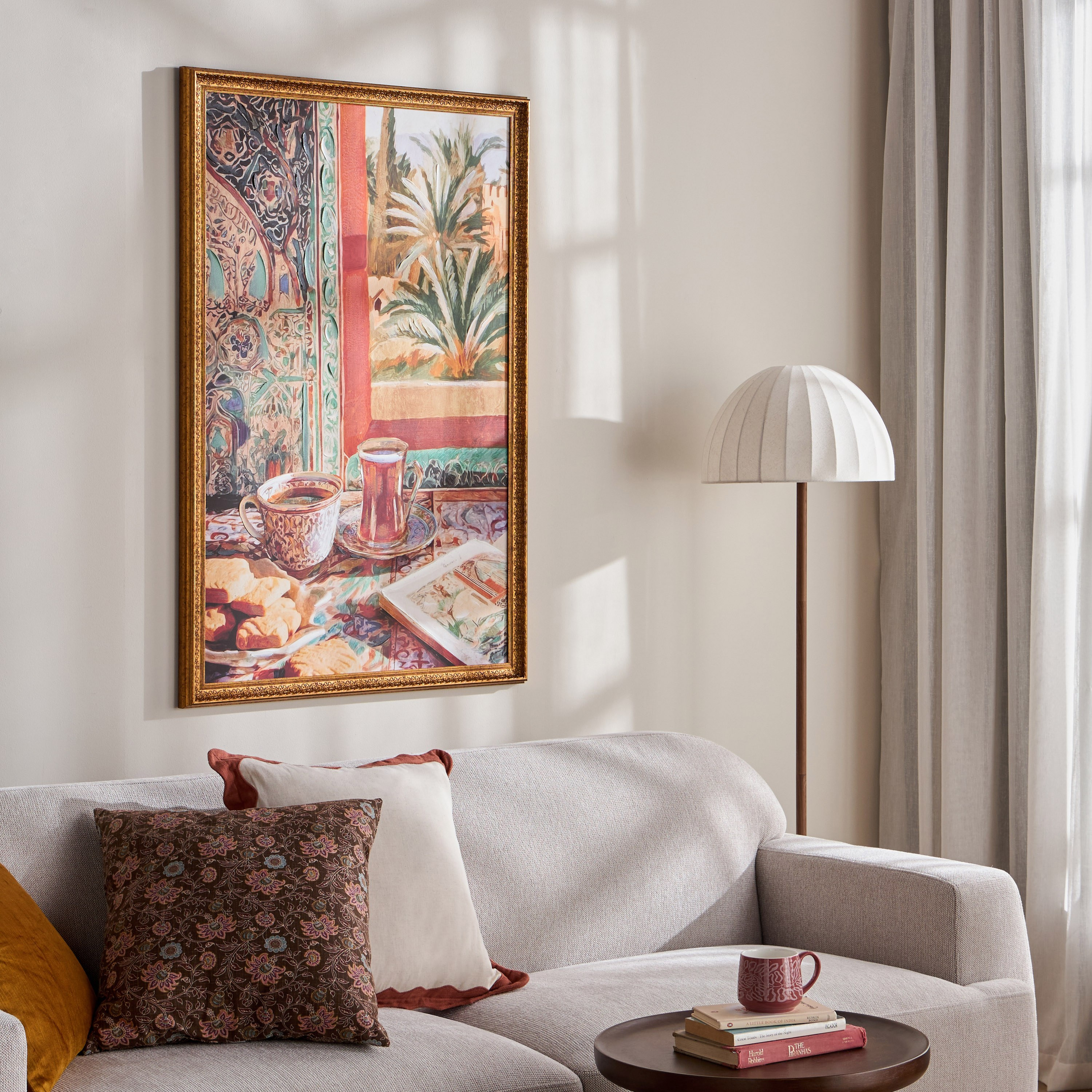 لوحة جدارية كانفاس مؤطرة - سنا - 120x80 سم-household-walldecorandmirrors-wallart-image-3