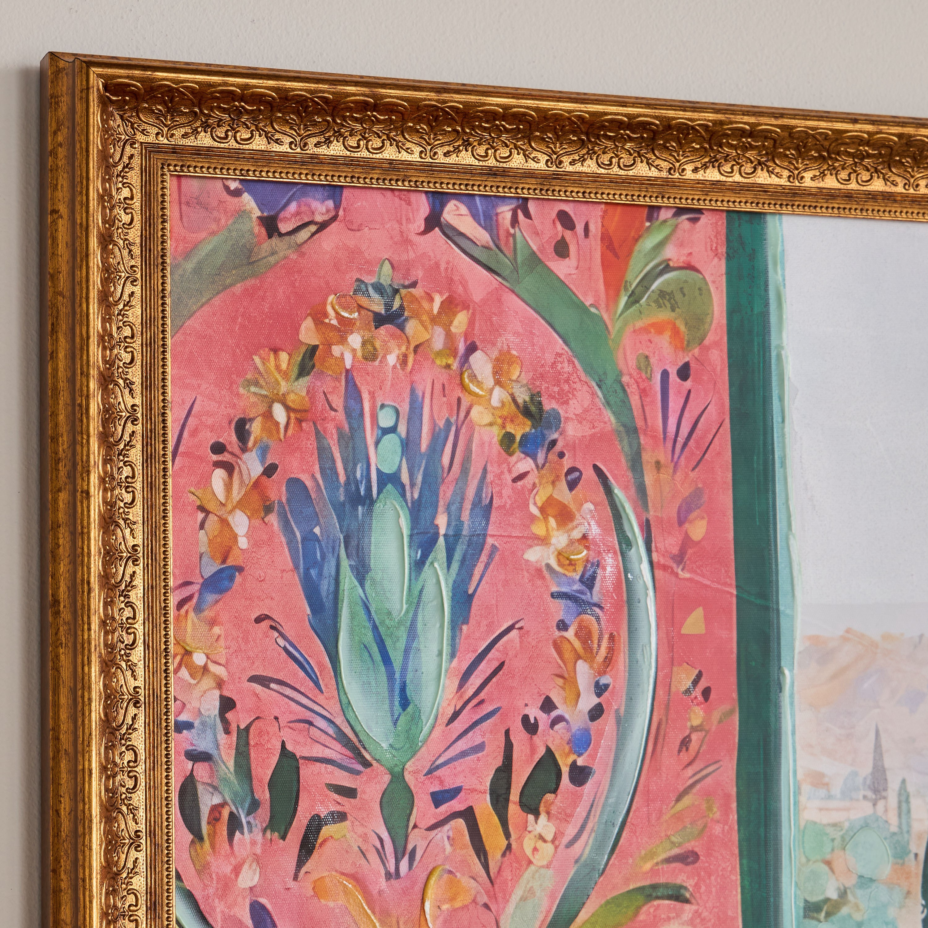 لوحة حائط كانفاس مؤطرة - مايا - 80x120 سم-household-walldecorandmirrors-wallart-image-2