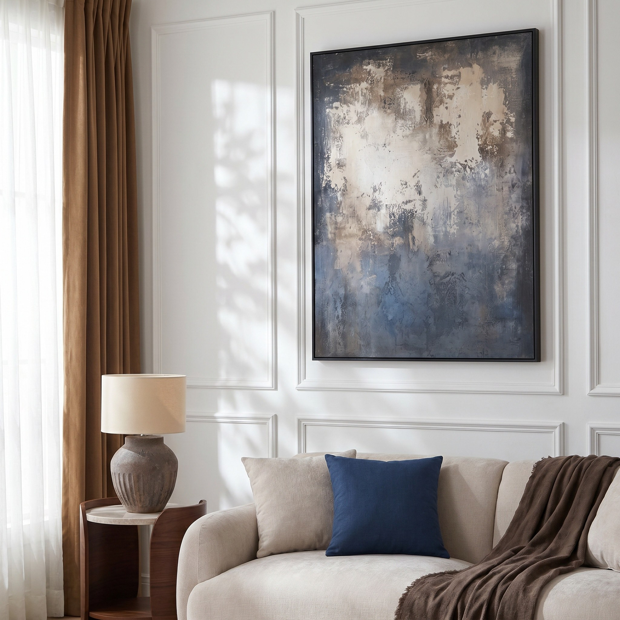 Nawfal Hand-painted Framed Canvas Wall Art - 150x200 cm-household-walldecorandmirrors-wallart-image-3