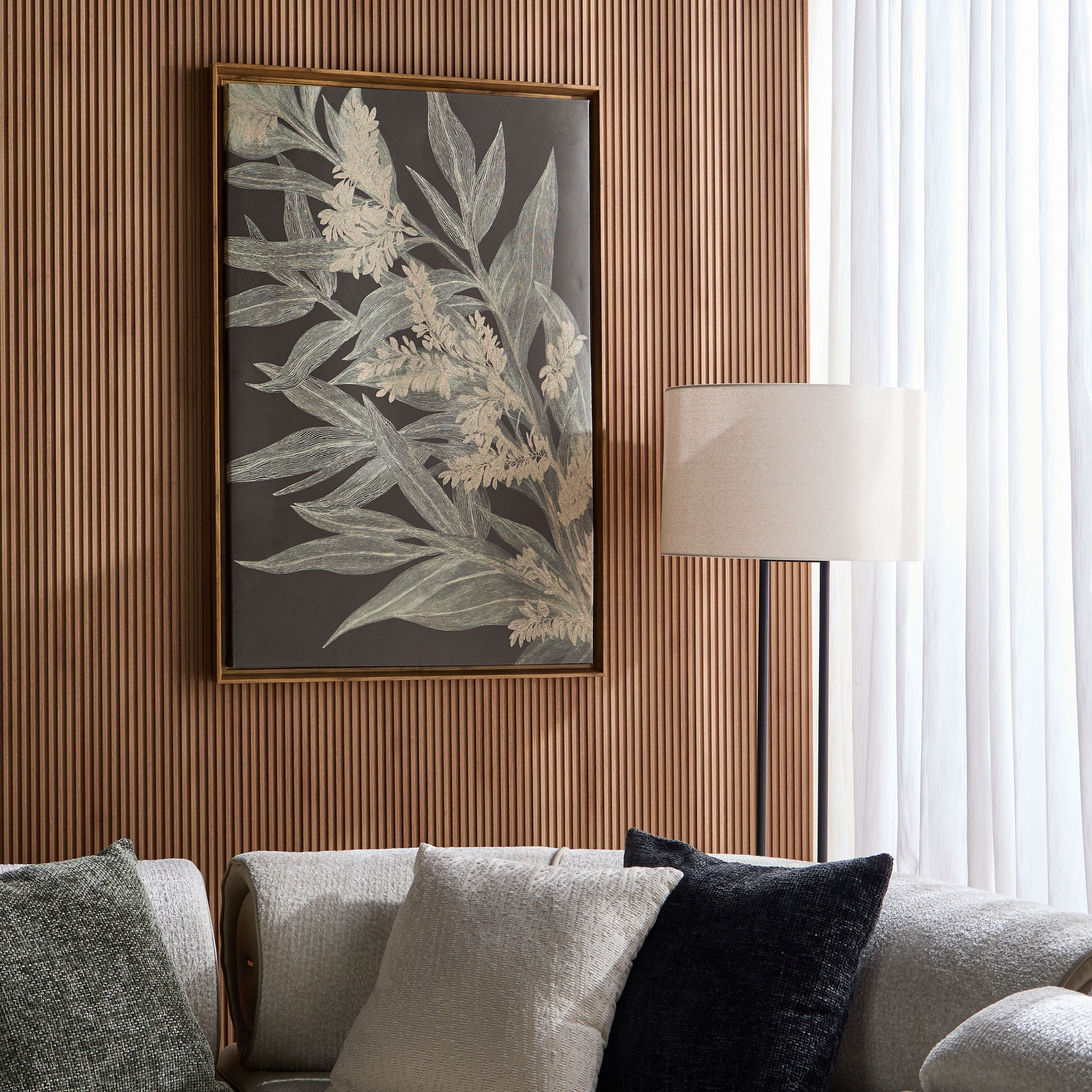 لوحة حائط كانفاس مؤطرة - روهيل - 80x120 سم-household-walldecorandmirrors-wallart-image-3