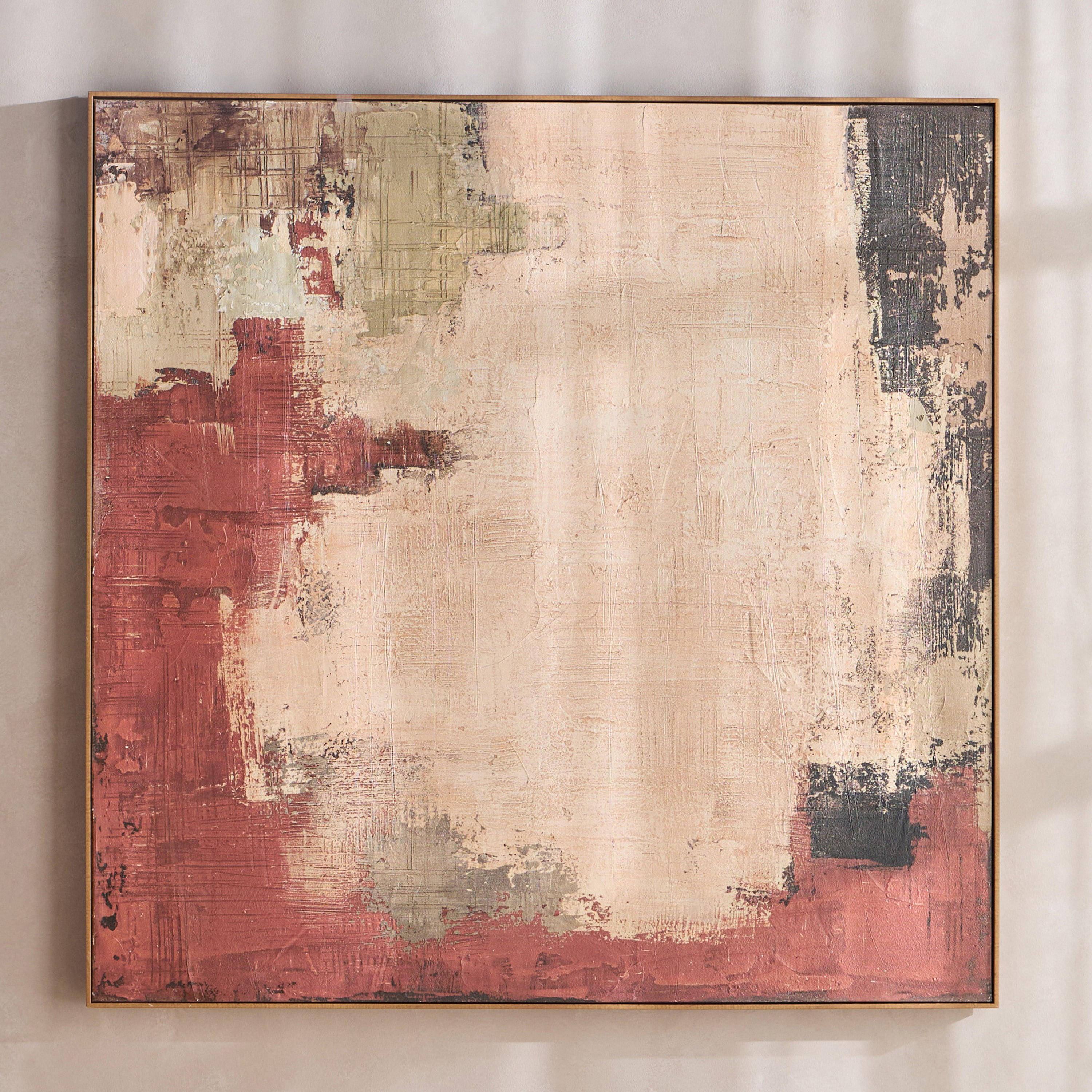زينة حائط كانفاس مؤطرة - إلهام - 120x120 سم-household-walldecorandmirrors-wallart-image-1