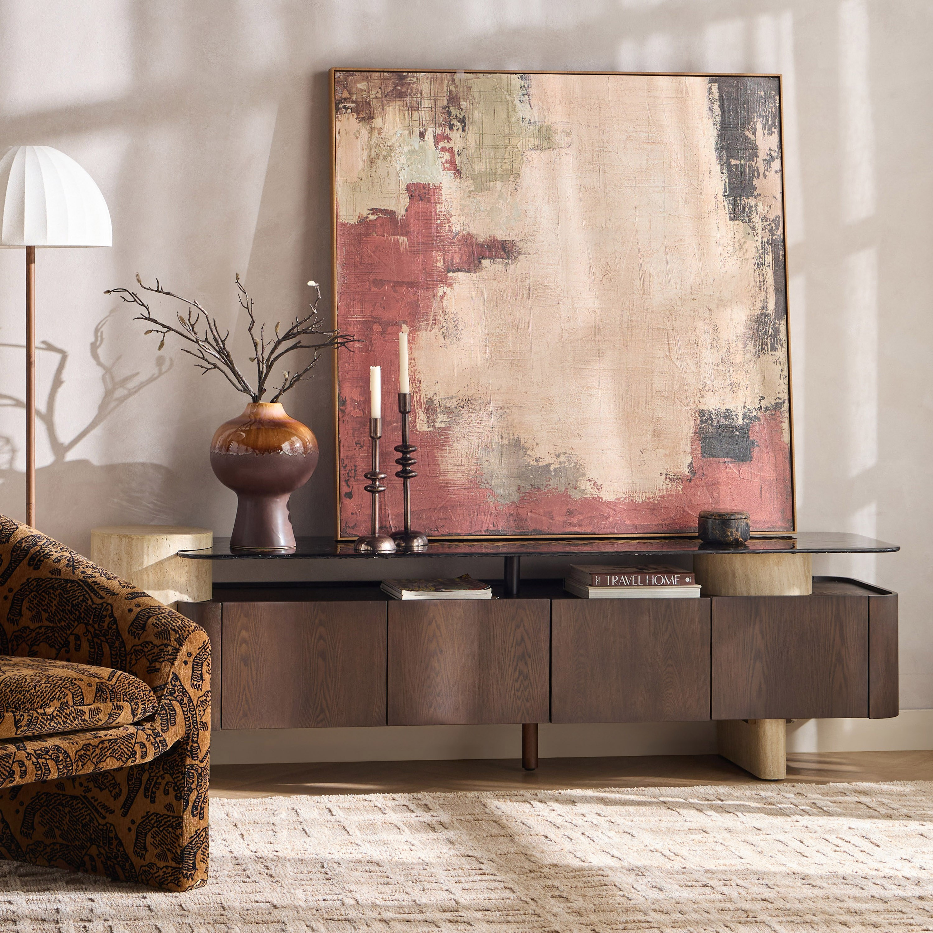 زينة حائط كانفاس مؤطرة - إلهام - 120x120 سم-household-walldecorandmirrors-wallart-image-3
