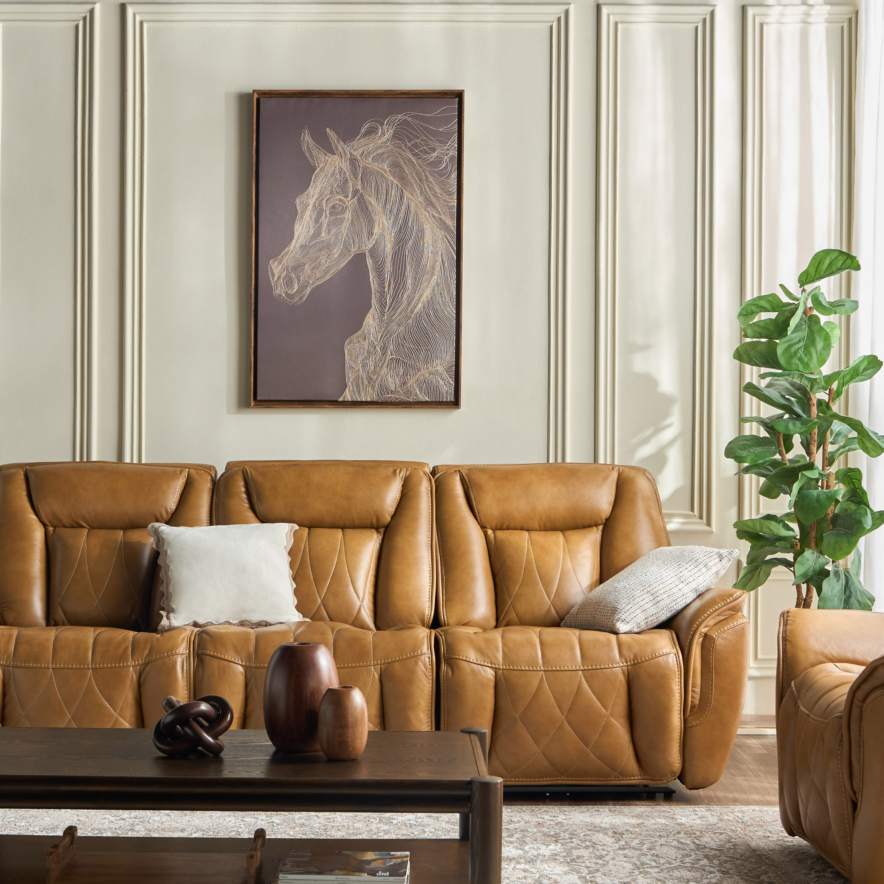 لوحة جدارية كانفاس مؤطرة - أوفيرا مازن - 80x120 سم-household-walldecorandmirrors-wallart-image-4