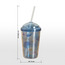 كوب بجدار مزدوج وقشة وطبعات حوت - 350 مل-babyandkids-schoolessentials-waterbottles-image-1
