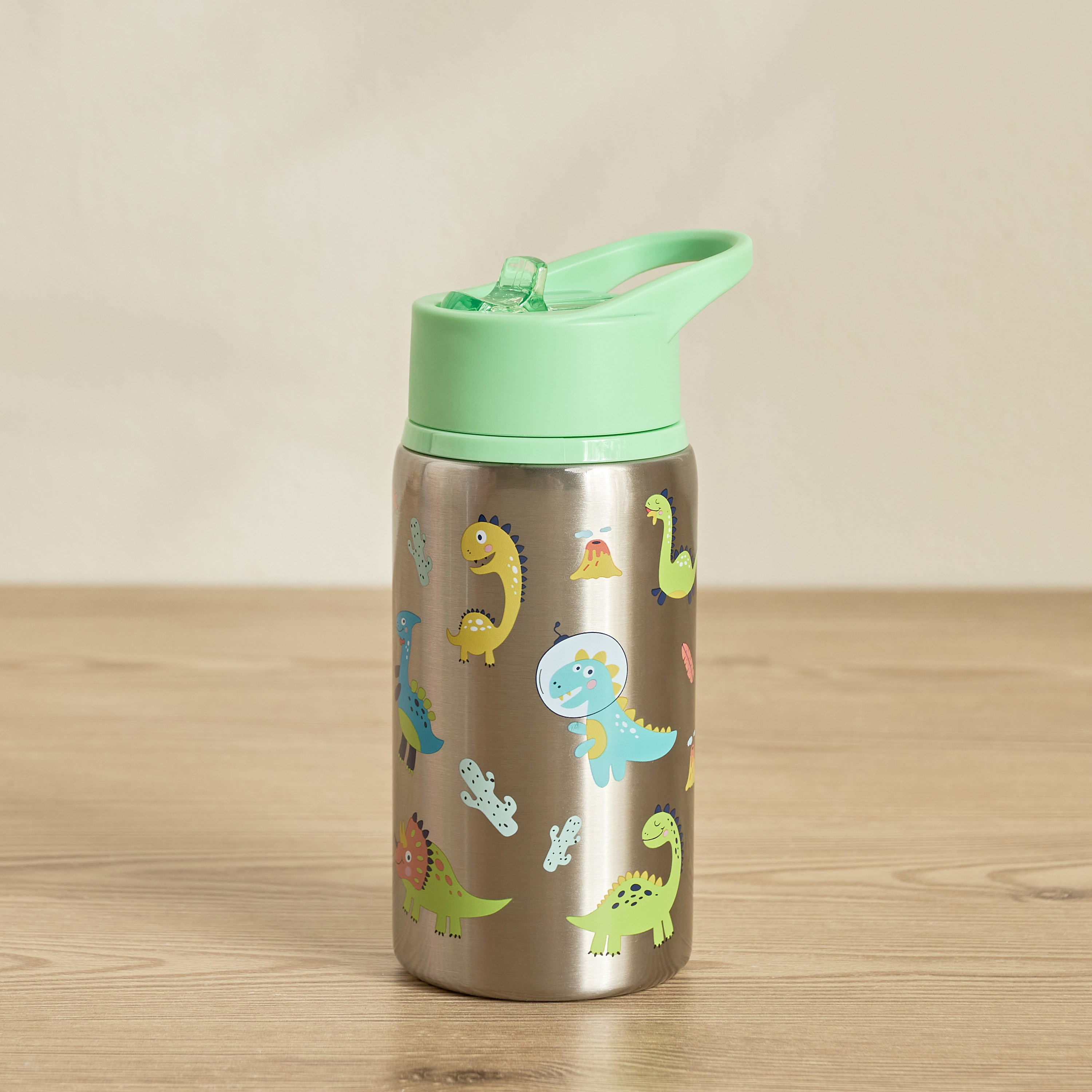 Darel Dino Double Wall Sipper Water Bottle - 500 ml