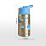 قارورة مياه بجدار مزدوج وقشة وتصميم حوت - فين - 500 مل-babyandkids-schoolessentials-waterbottles-image-1