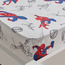 Spider-Man The Ultimate Hero Cotton Full Fitted Sheet - 120x200 cm-babyandkids-beddingandwindows-bedding-fittedandflatsheets-image-1
