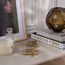 صحن ديكور معدني ورقة صفاف - لوكس فاطمة - 13 سم-household-decor-boxesandtrays-image-2