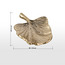 صحن ديكور معدني ورقة صفاف - لوكس فاطمة - 13 سم-household-decor-boxesandtrays-image-1