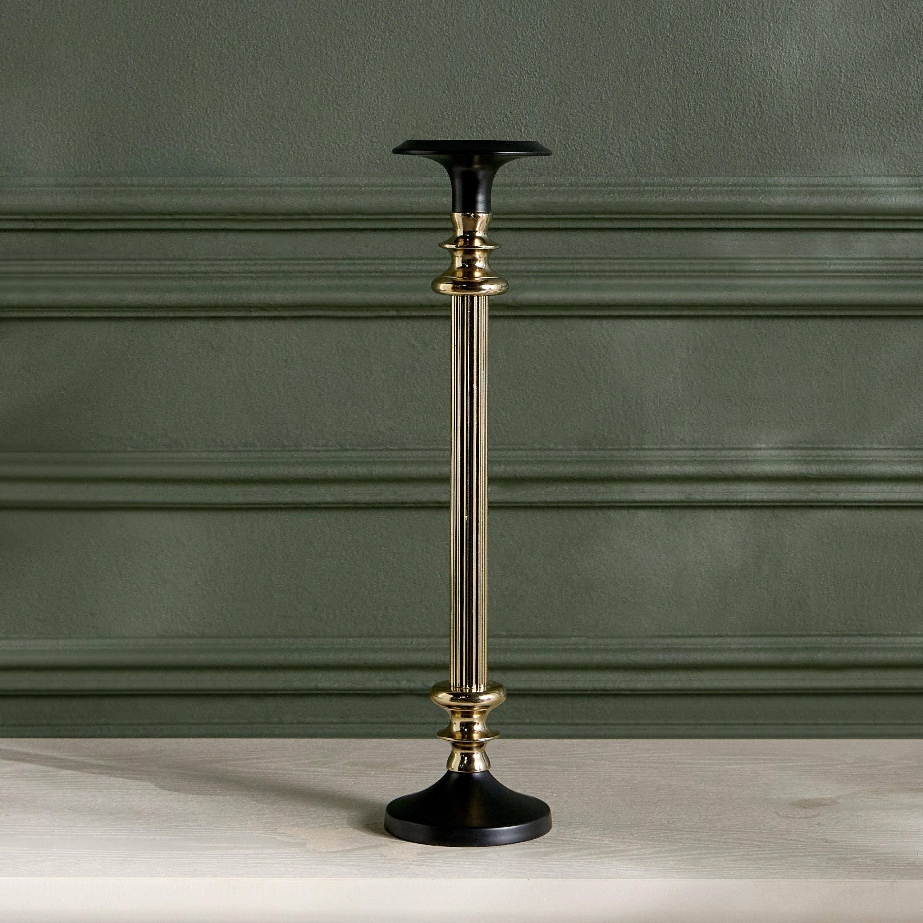 حامل شموع رفيعة معدن زينة - فاطمة لوكس - 45 سم-household-decor-candleholdersandlanterns-image-3