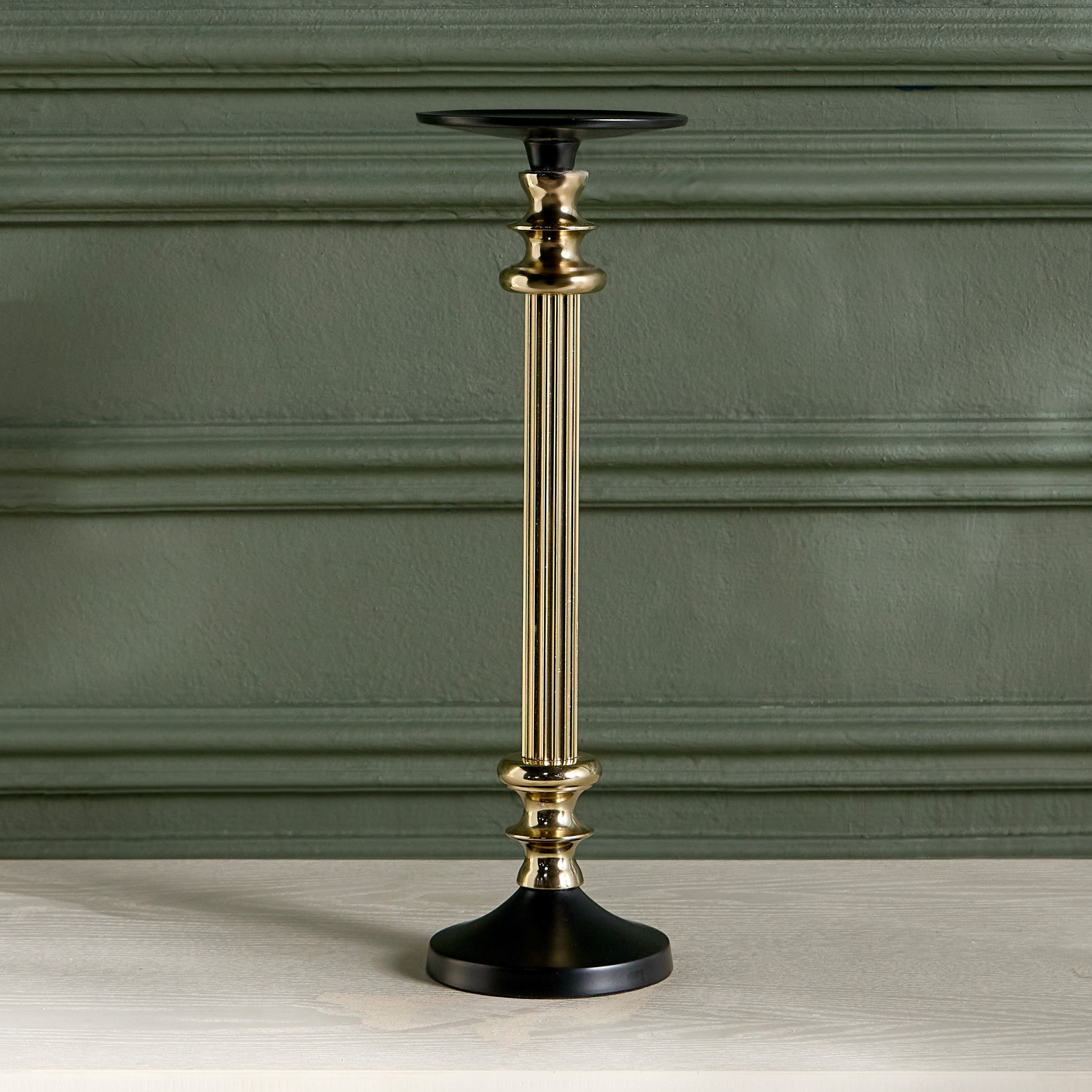 Luxe Fatima Zina Pillar Candleholder - 37 cm-household-decor-candleholdersandlanterns-image-3