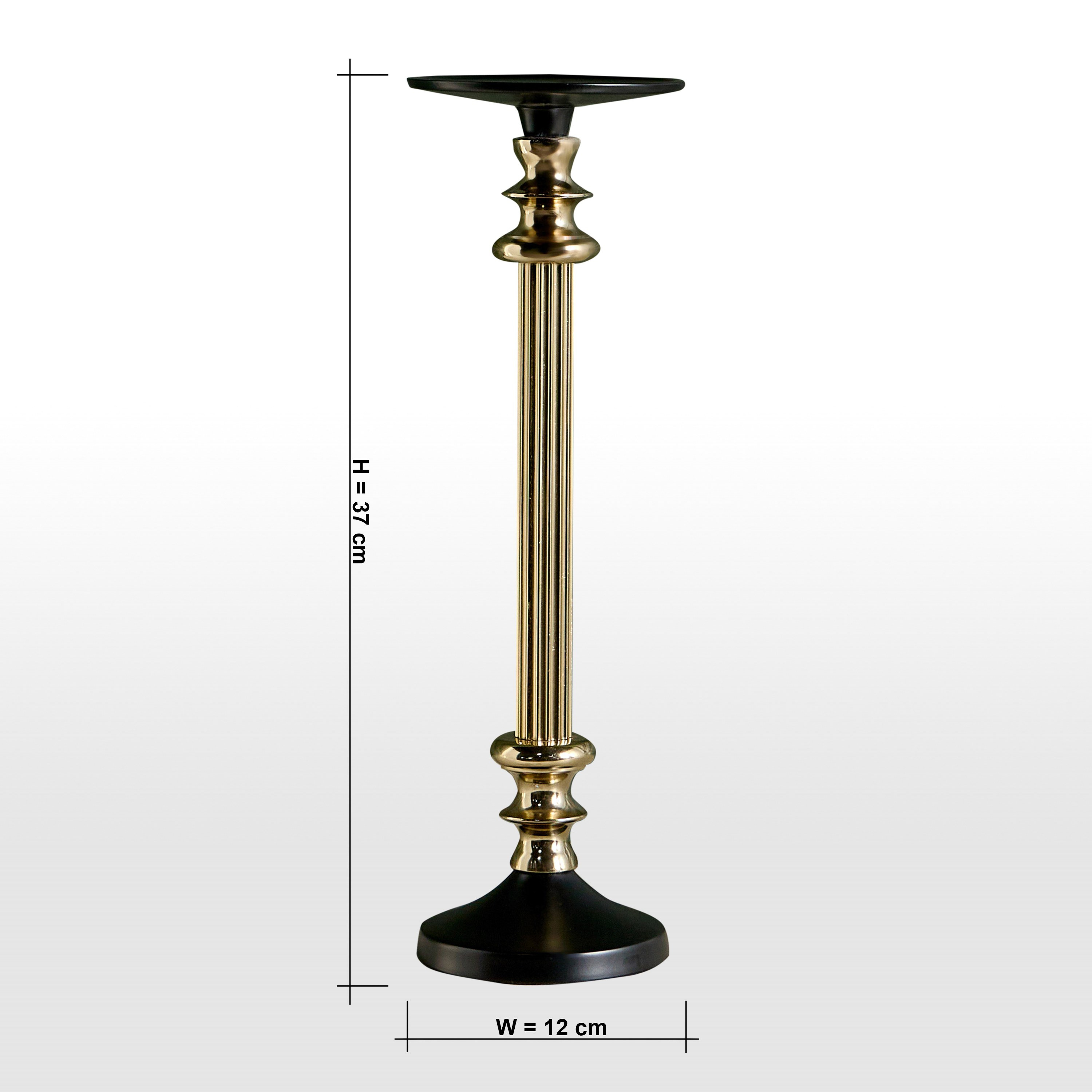 Luxe Fatima Zina Pillar Candleholder - 37 cm-household-decor-candleholdersandlanterns-image-7