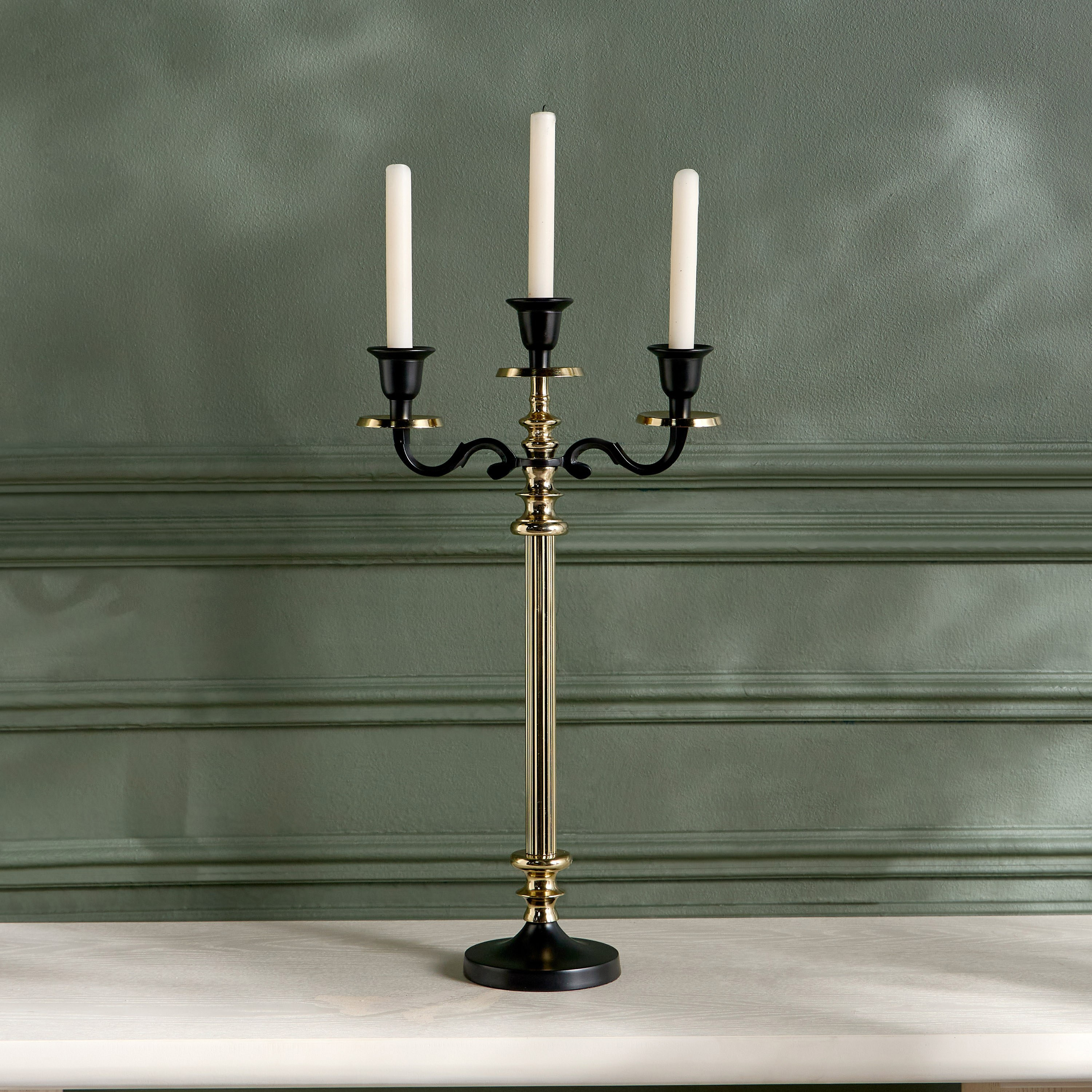 حامل شموع رفيعة معدن - لوكس فاطمة زينا - 54 سم-household-decor-candleholdersandlanterns-image-1