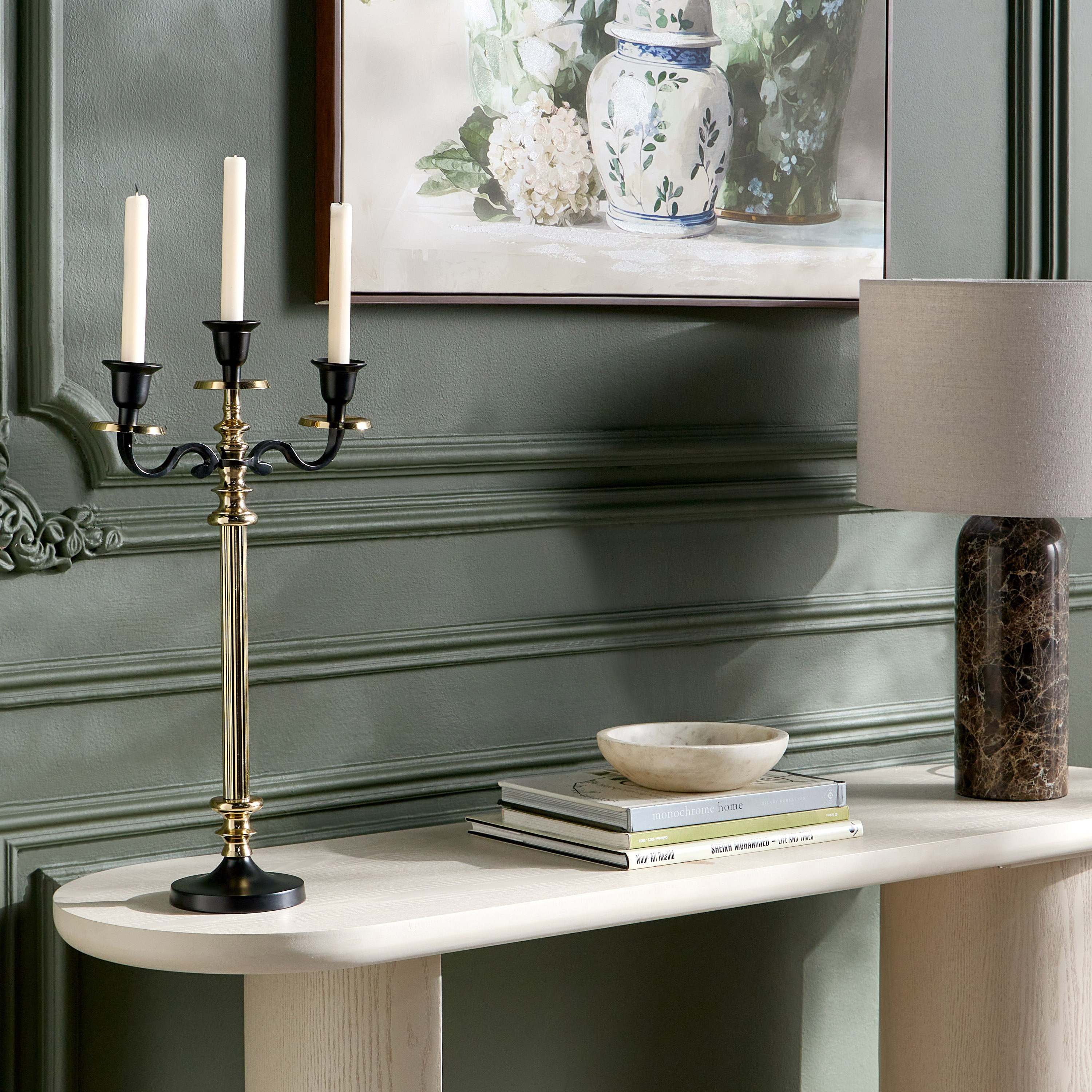 حامل شموع رفيعة معدن - لوكس فاطمة زينا - 54 سم-household-decor-candleholdersandlanterns-image-5