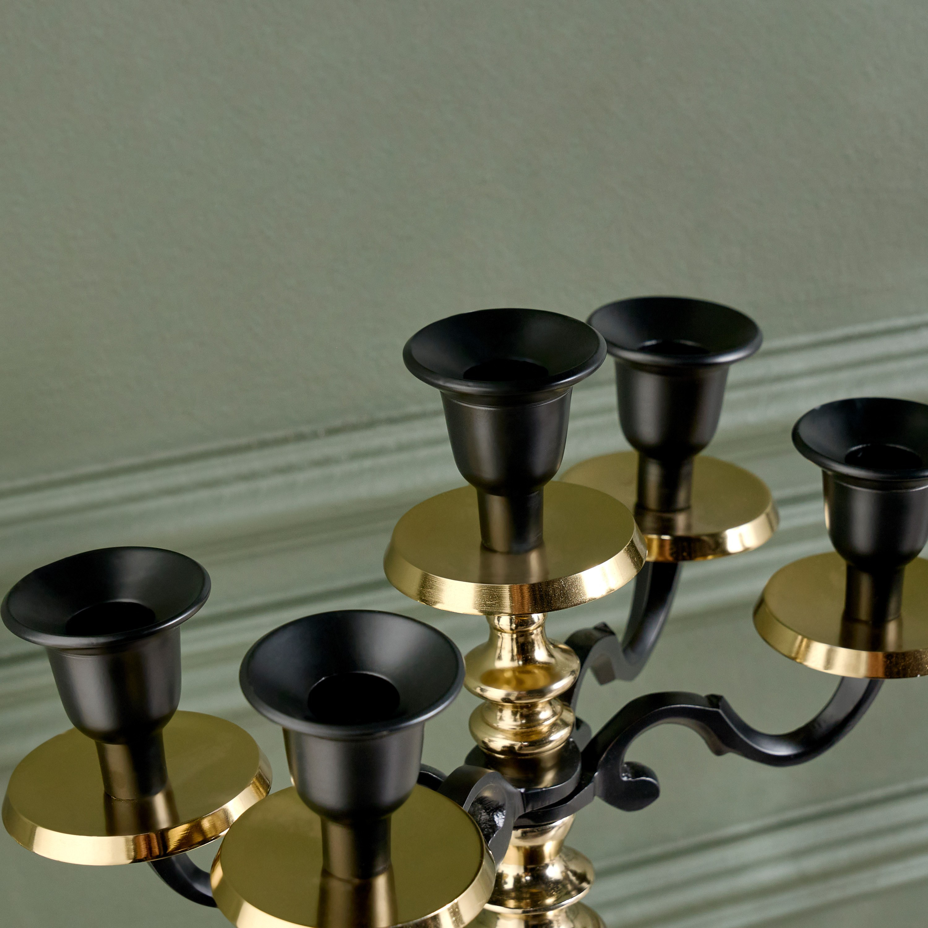 حامل شموع رفيعة معدن - لوكس فاطمة زينا - 55 سم-household-decor-candleholdersandlanterns-image-4
