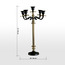 حامل شموع رفيعة معدن - لوكس فاطمة زينا - 55 سم-household-decor-candleholdersandlanterns-image-1
