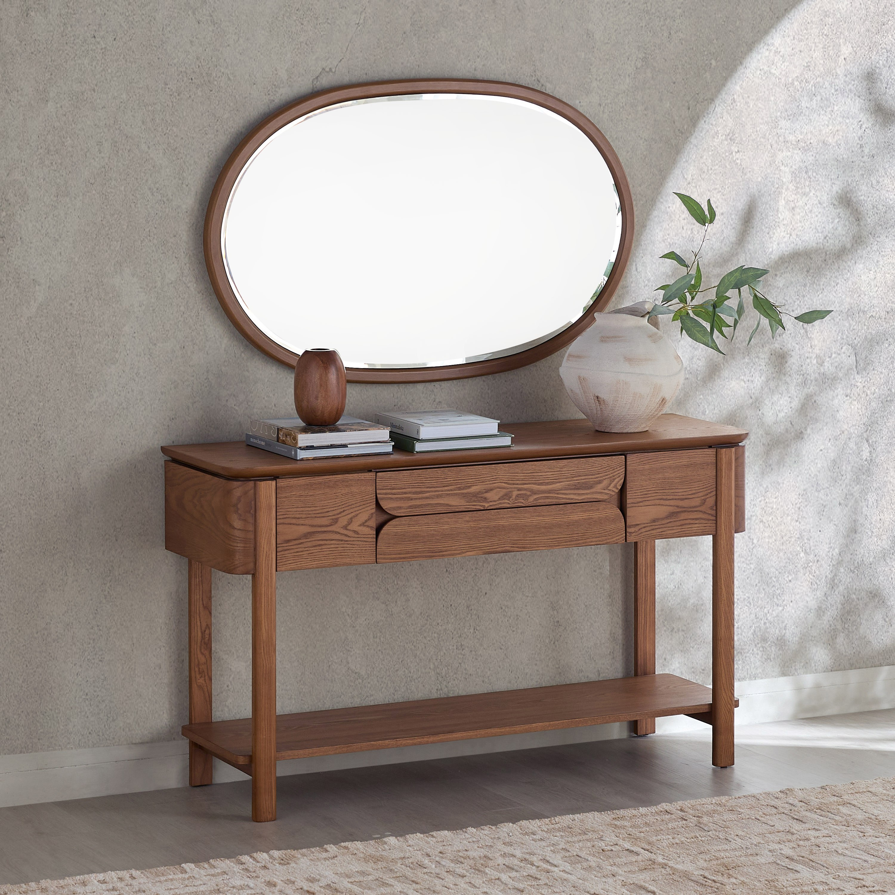 Natura Console Table with Mirror-furniture-livingroom-consoletablesandmirrors-image-1