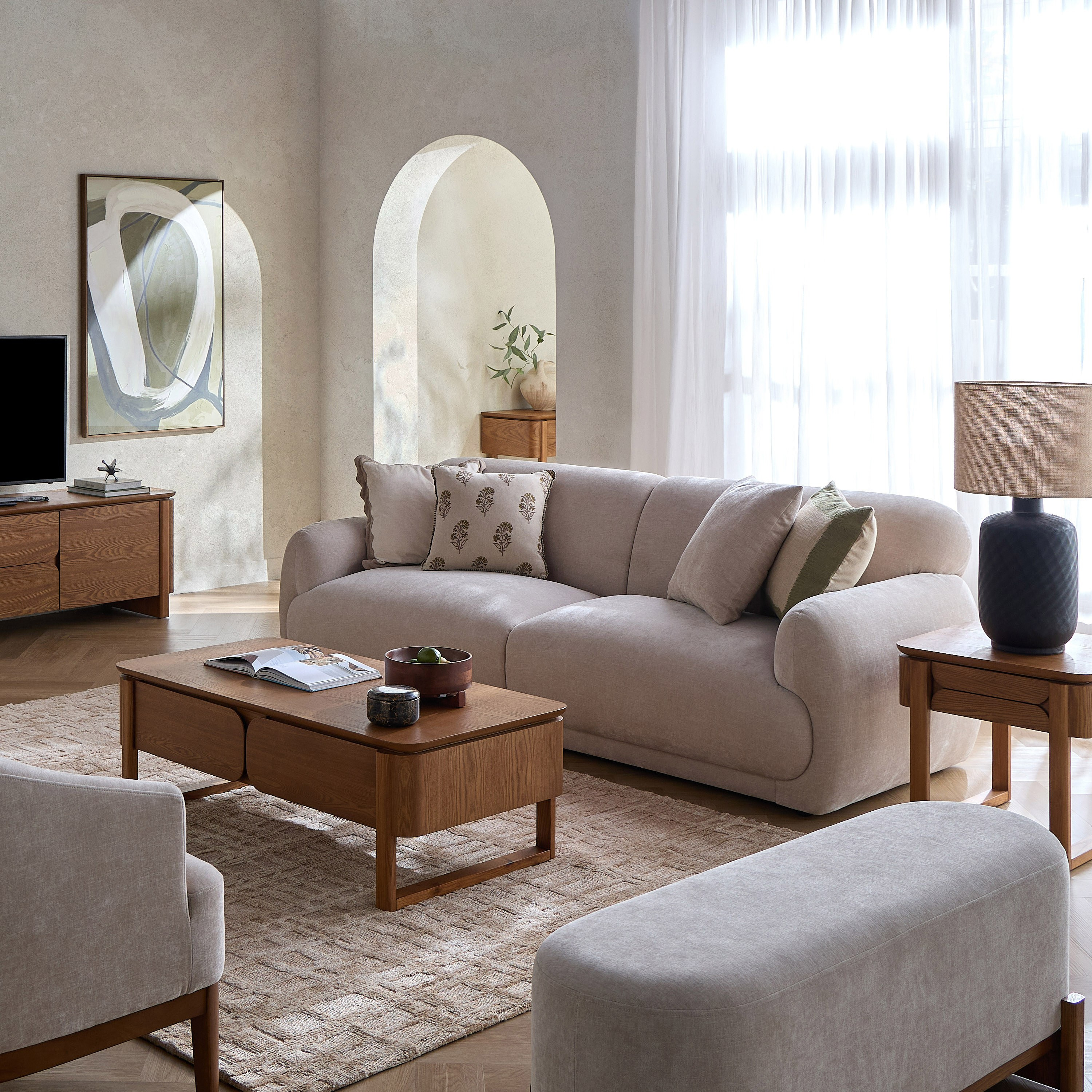 كنبة قماشية بمقعدين - ناتورا-furniture-sofaandseating-sofasandsofasets-image-8