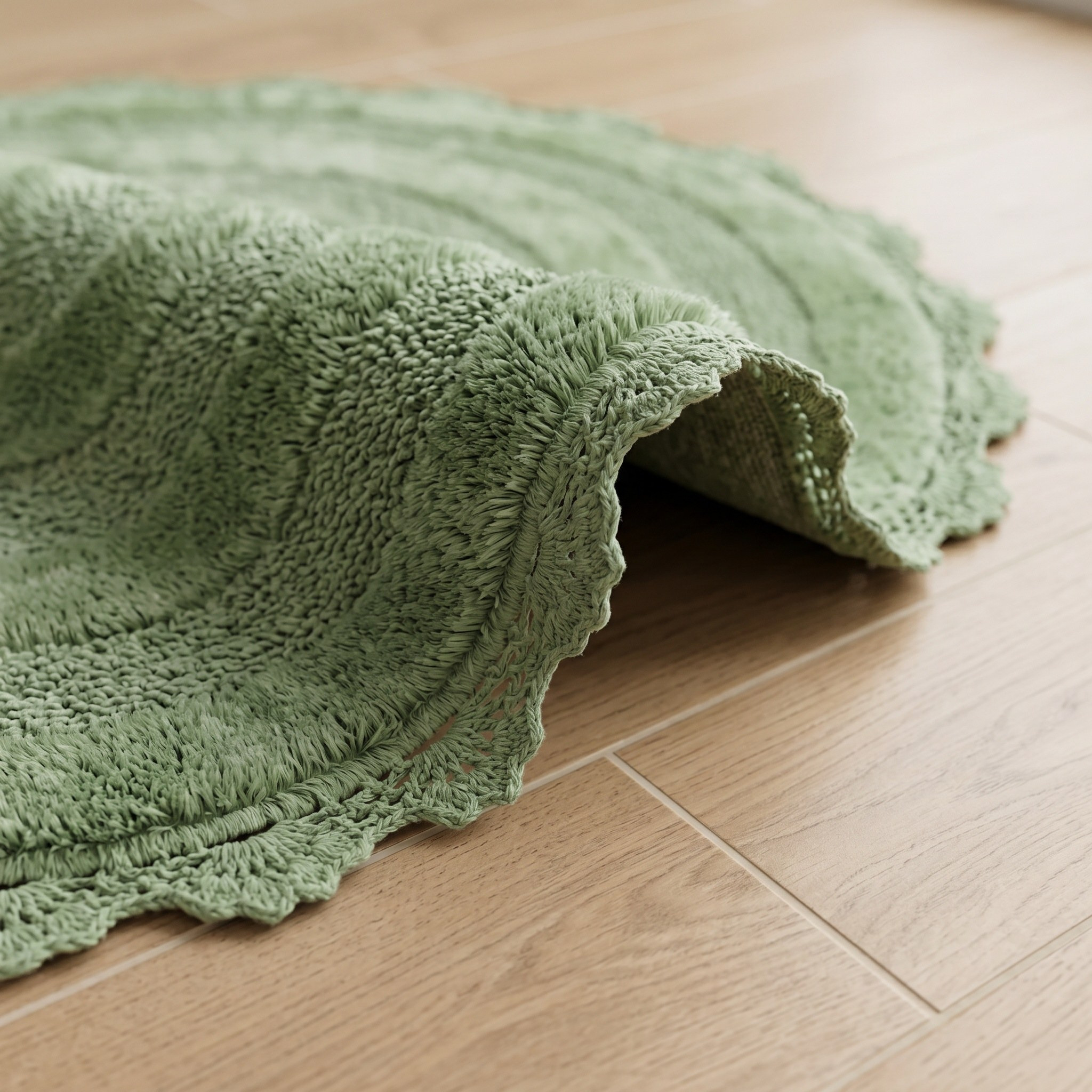 Nesta Crochet Bath Mat - 80x80 cm-household-bathandlaundry-bathlinen-bathmatsandtubmats-image-2