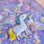 شنطة ظهر بطبعات يونيكورن وحمالات قابلة للتعديل - 35x22x46 سم-babyandkids-schoolessentials-schoolbags-image-3