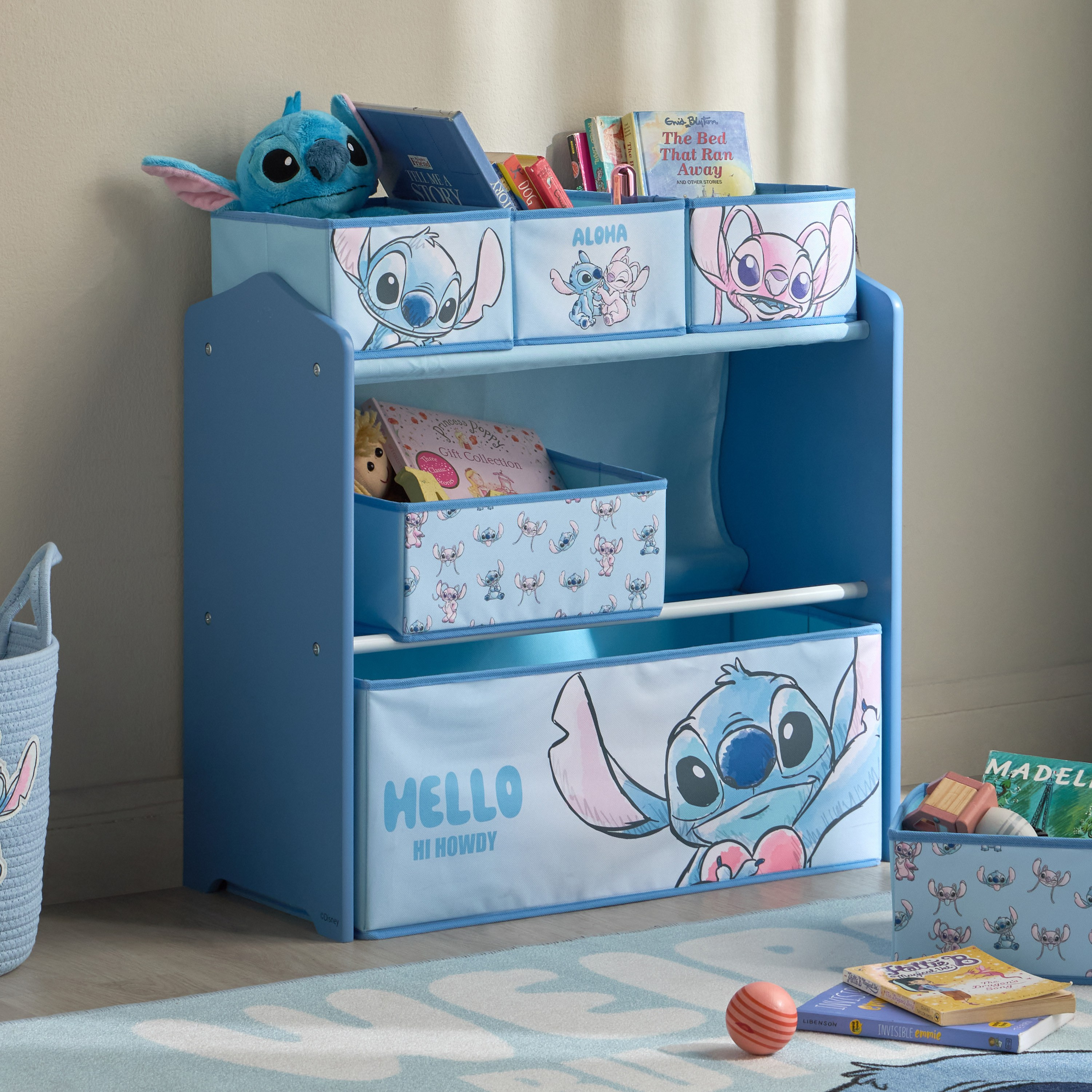 Stitch 3-Tier Storage Organiser-kids-bathandstorage-storage-plasticstorage-image-1