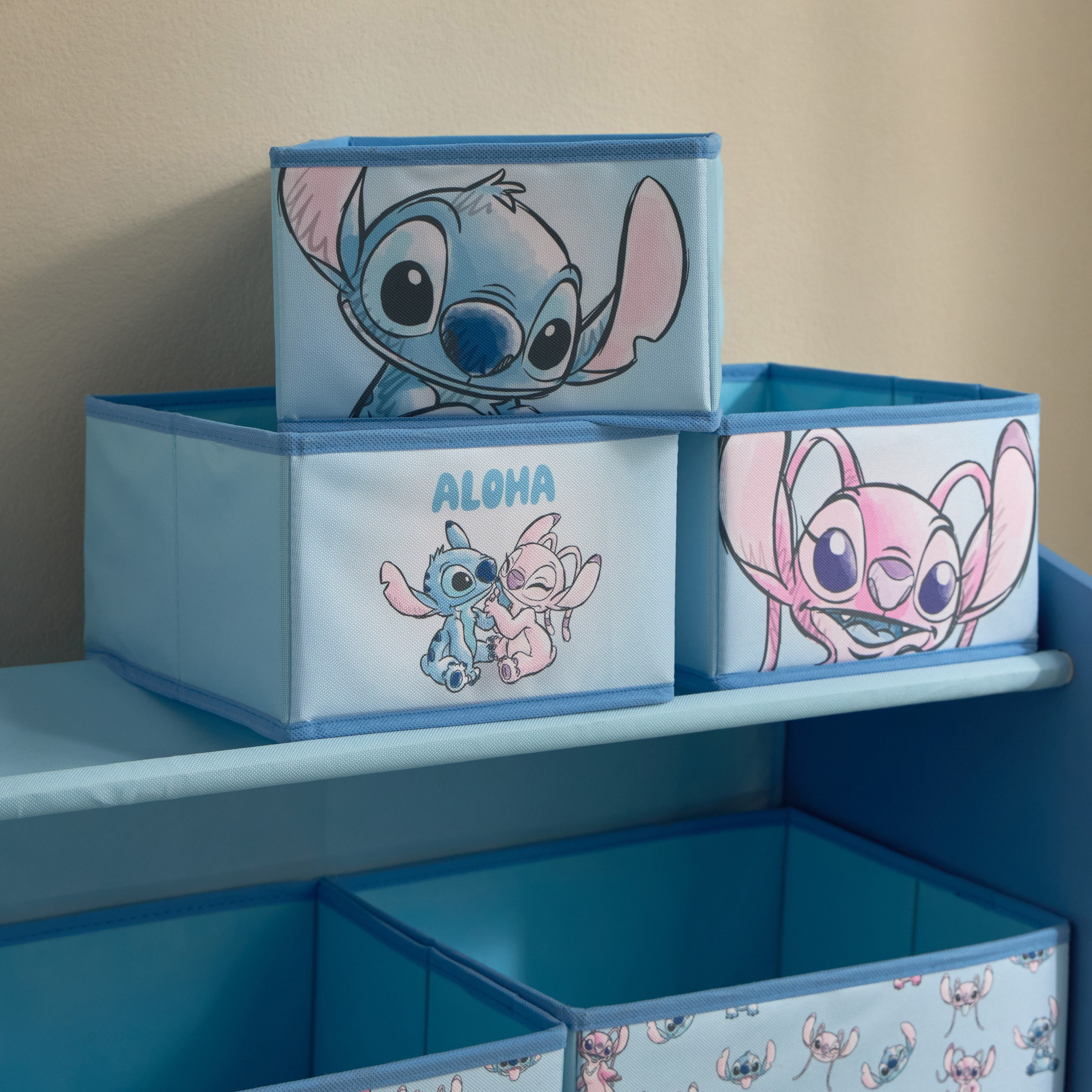 Stitch 3-Tier Storage Organiser-kids-bathandstorage-storage-plasticstorage-image-3