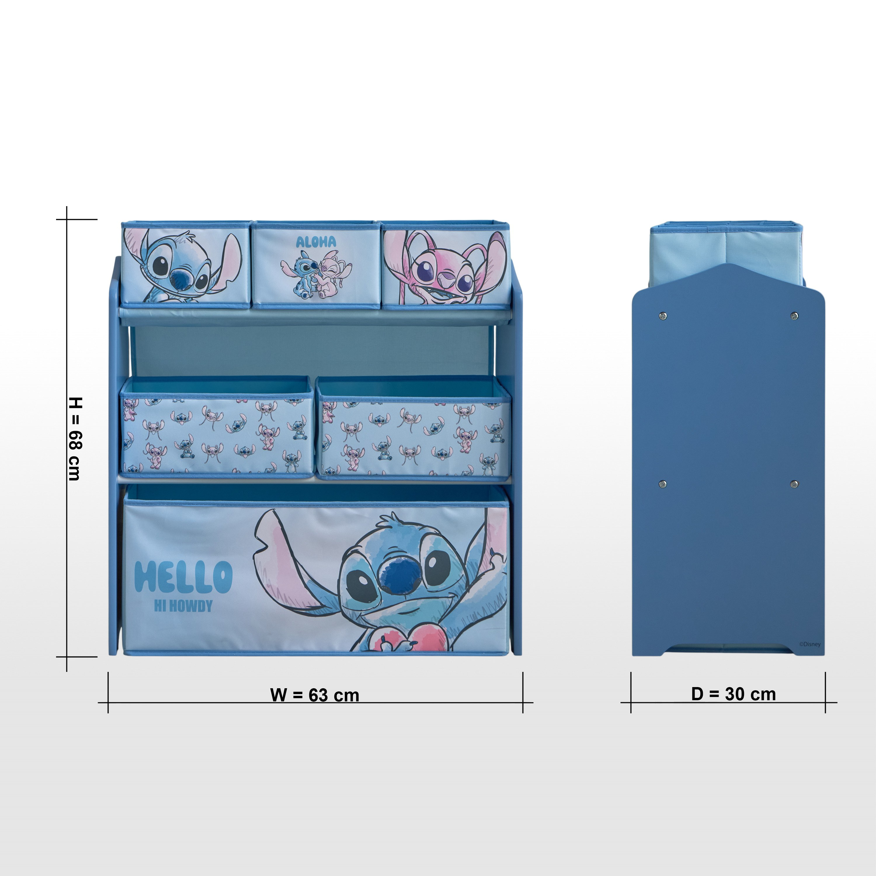 Stitch 3-Tier Storage Organiser-kids-bathandstorage-storage-plasticstorage-image-6