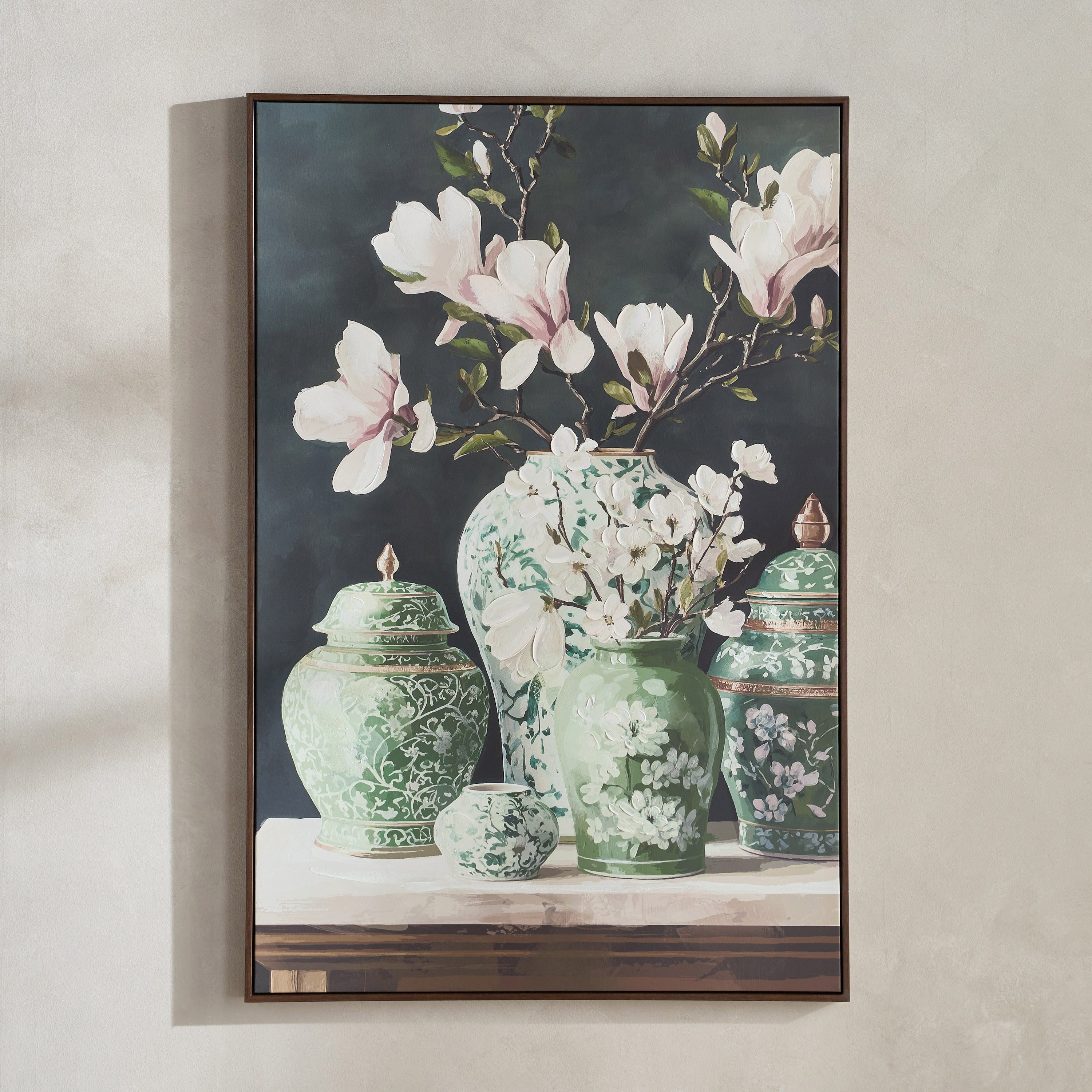 Balqees Framed Canvas Wall Art - 80x120 cm