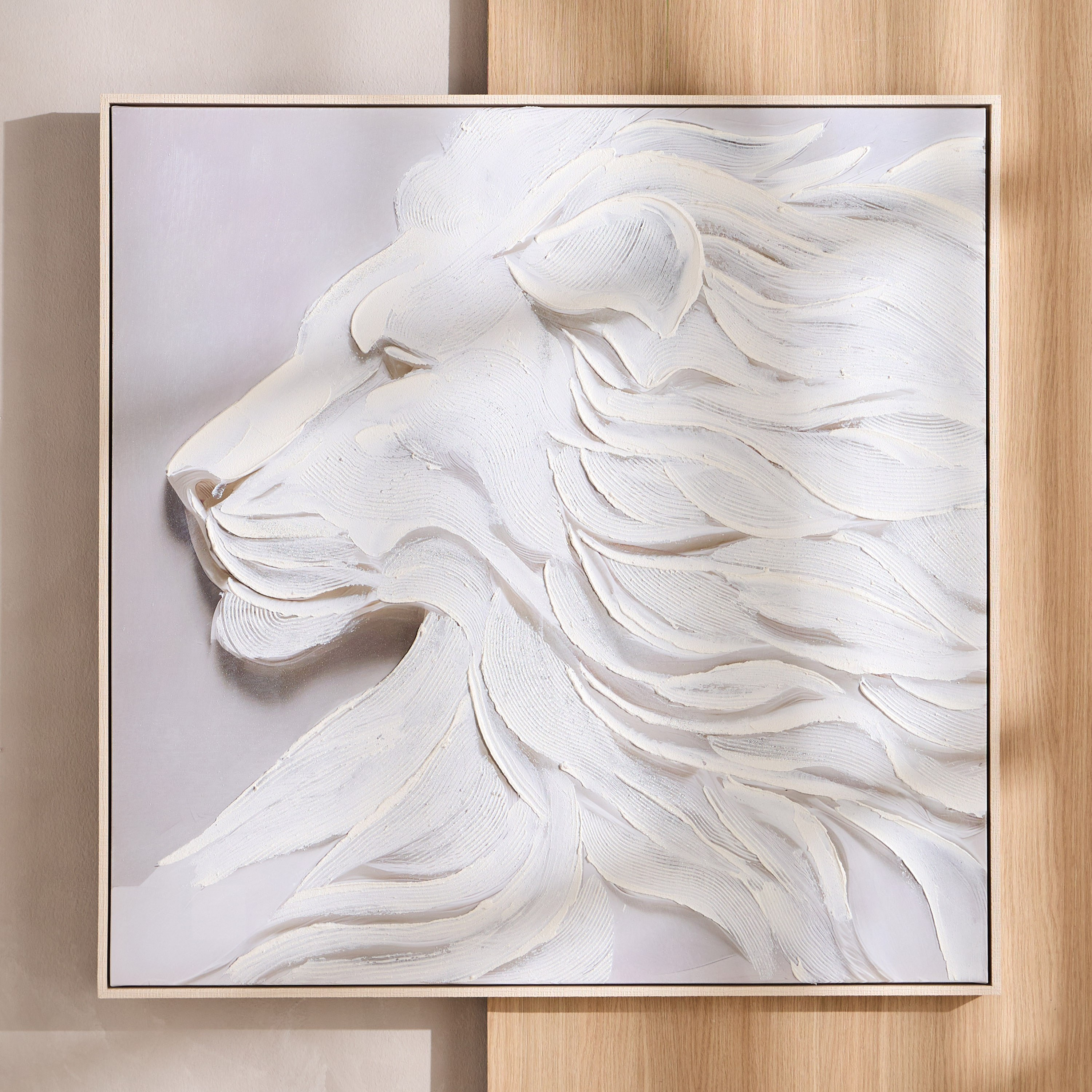 لوحة جدارية كانفاس مؤطرة - مسك - 100x100 سم-household-walldecorandmirrors-wallart-image-1