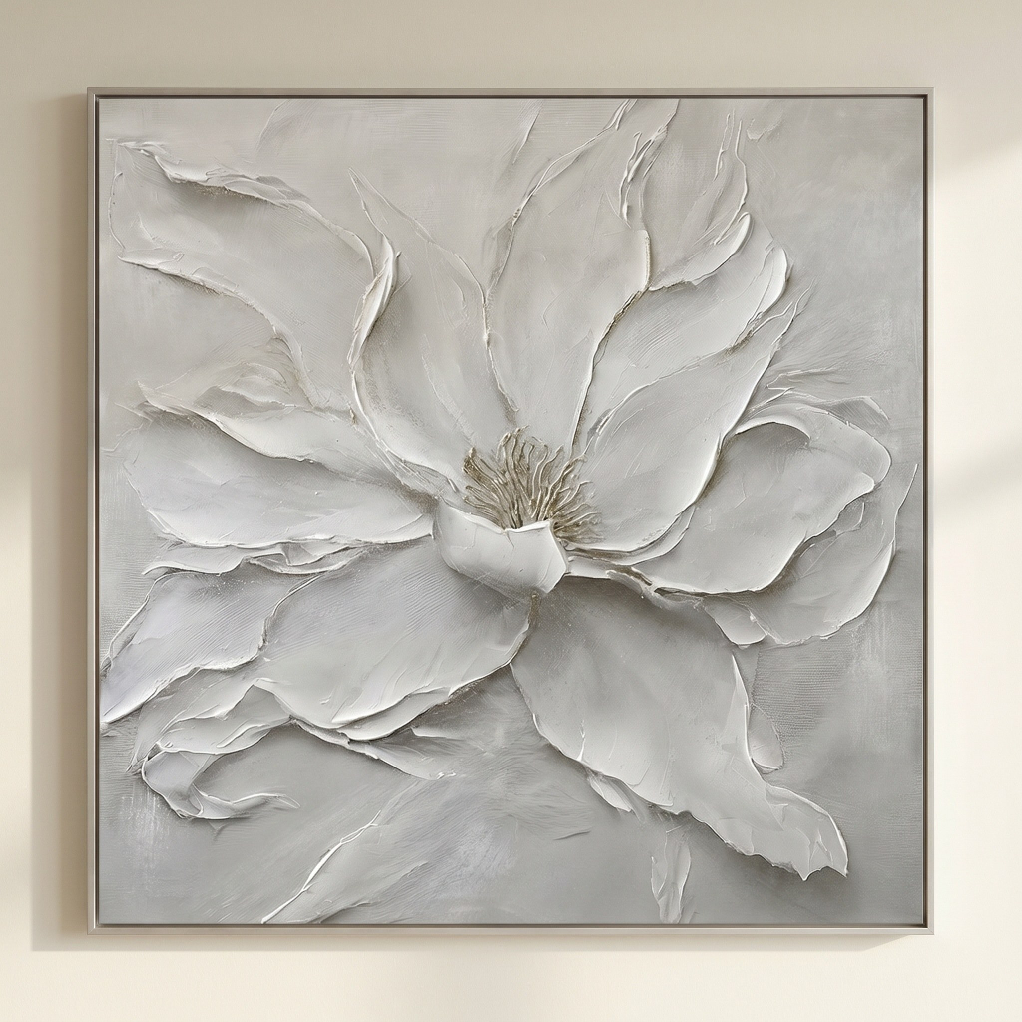 Hanin Framed Canvas Wall Art - 100x100 cm-household-walldecorandmirrors-wallart-image-1