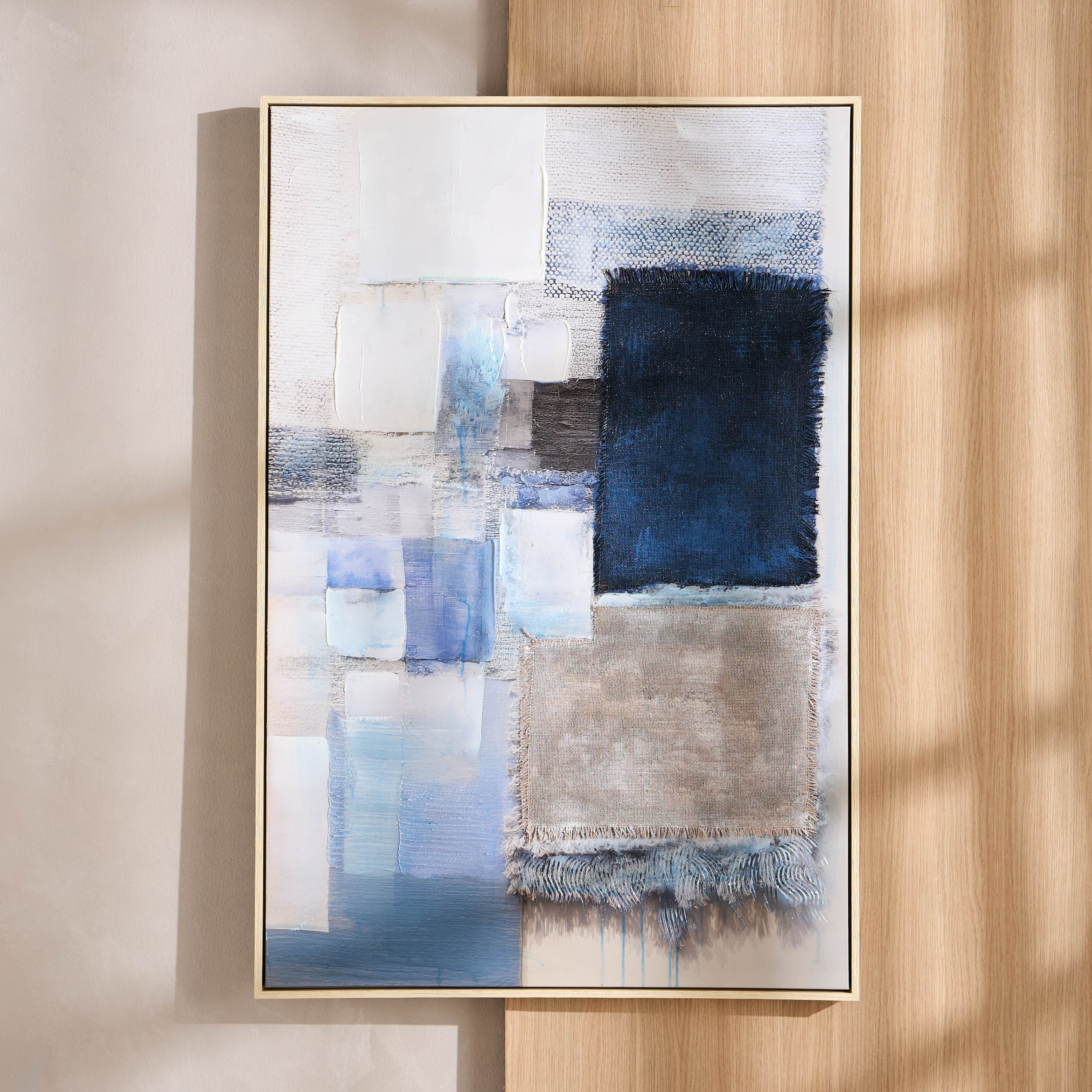 Zulaikha Framed Canvas Wall Art - 80x120 cm-household-walldecorandmirrors-wallart-image-1