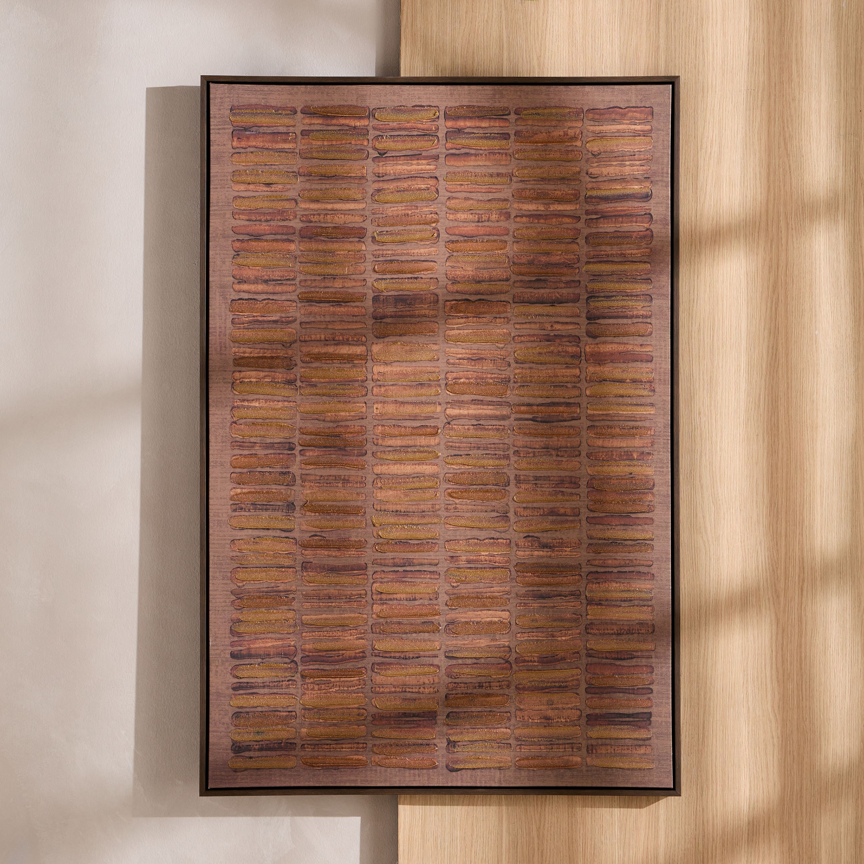 Rimsha Framed Canvas Wall Art - 80x120 cm