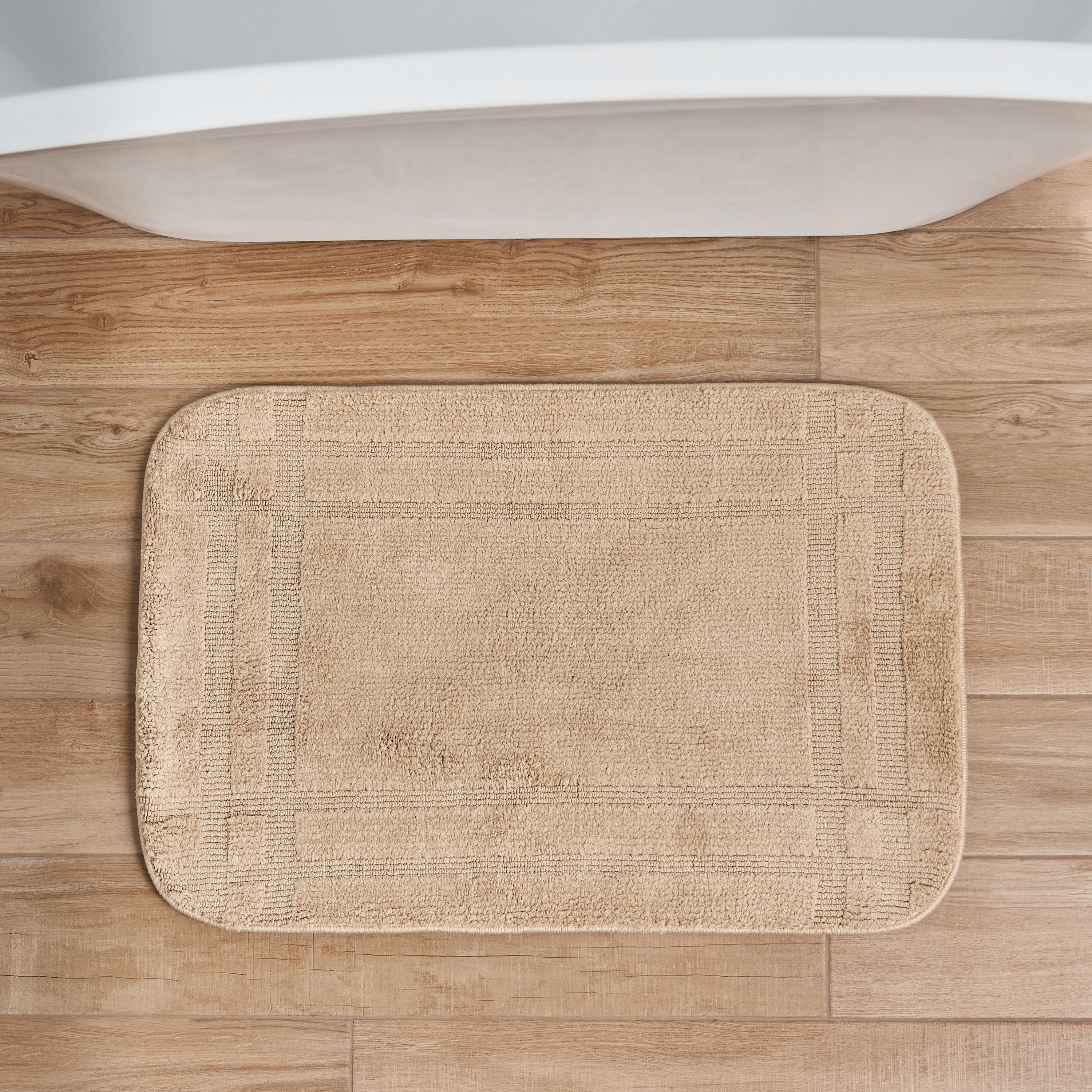 طقم سجاد حمام قطعتين - إدمونتون-household-bathandlaundry-bathlinen-bathmatsandtubmats-image-3