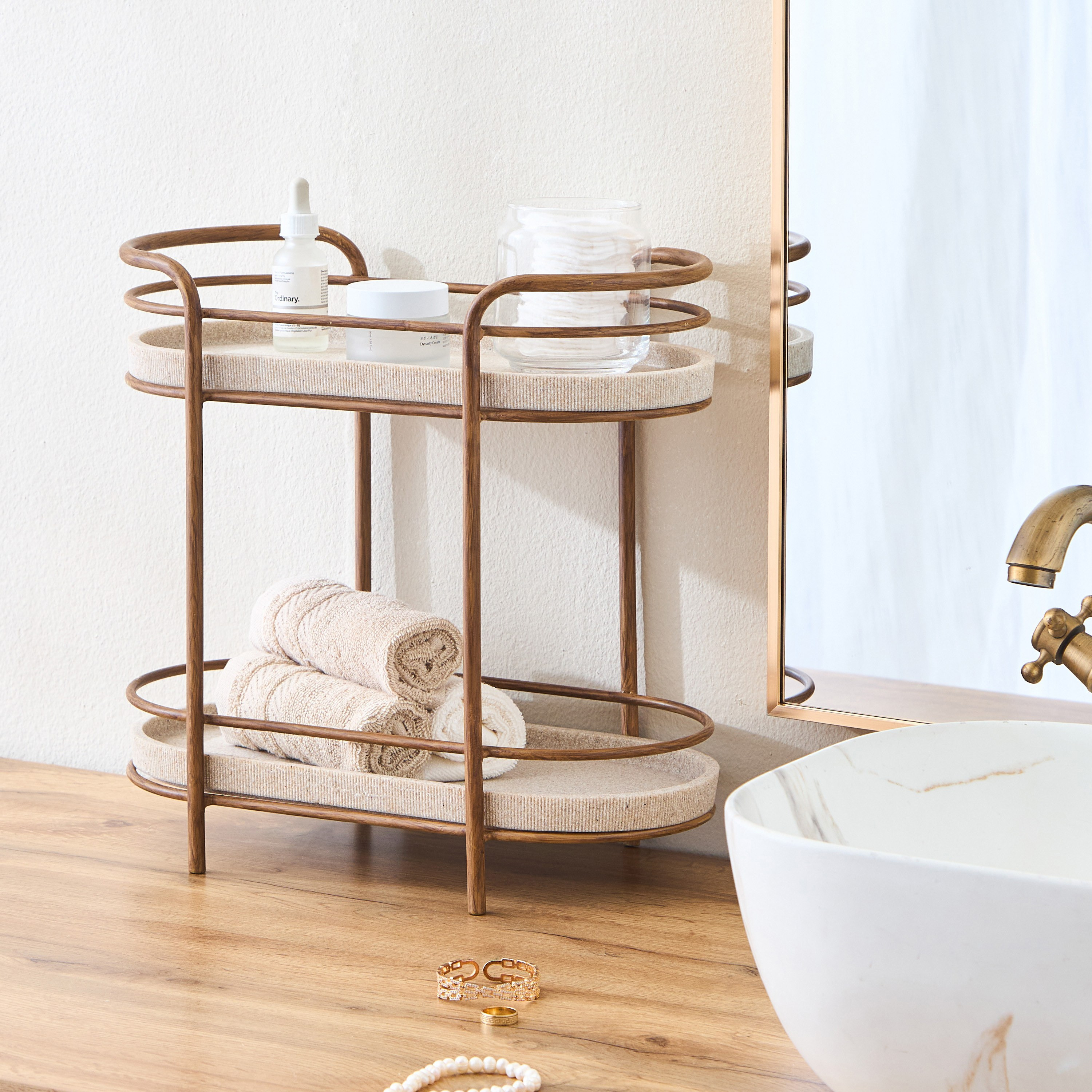 Gourami 2-Tier Vanity Organiser-household-bathandlaundry-bathaccessories-toweltraysandplatforms-image-3