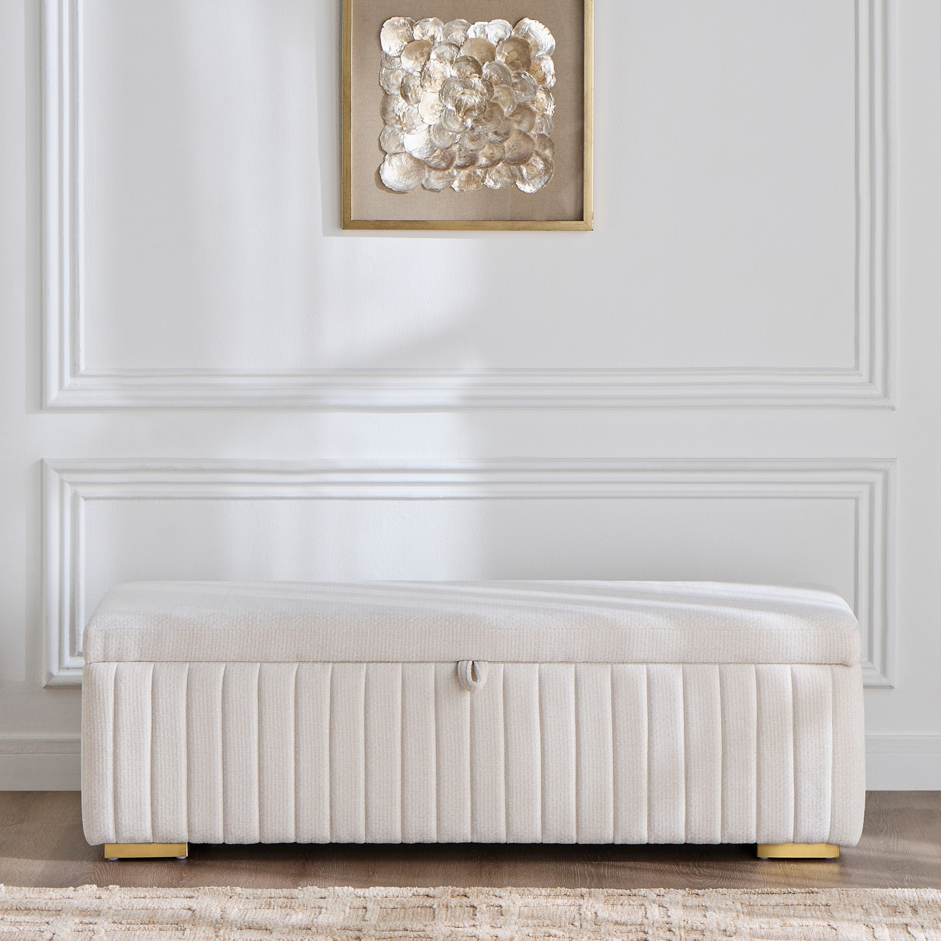 Daventry Fabric Bench with Storage-furniture-bedroom-benches-image-2
