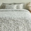 طقم شرشف ولحاف جاكار مقاس سوبر كينج 6 قطع بنقوش نباتية - رينيا - 240x260 سم-household-bedding-comfortersandbedspreads-bedinabag-image-7