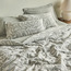 طقم شرشف ولحاف جاكار مقاس سوبر كينج 6 قطع بنقوش نباتية - رينيا - 240x260 سم-household-bedding-comfortersandbedspreads-bedinabag-image-2