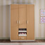 خزانة ملابس 3 أبواب مع أدراج تخزين - عليا-babyandkids-roomfurniture-wardrobes-image-8