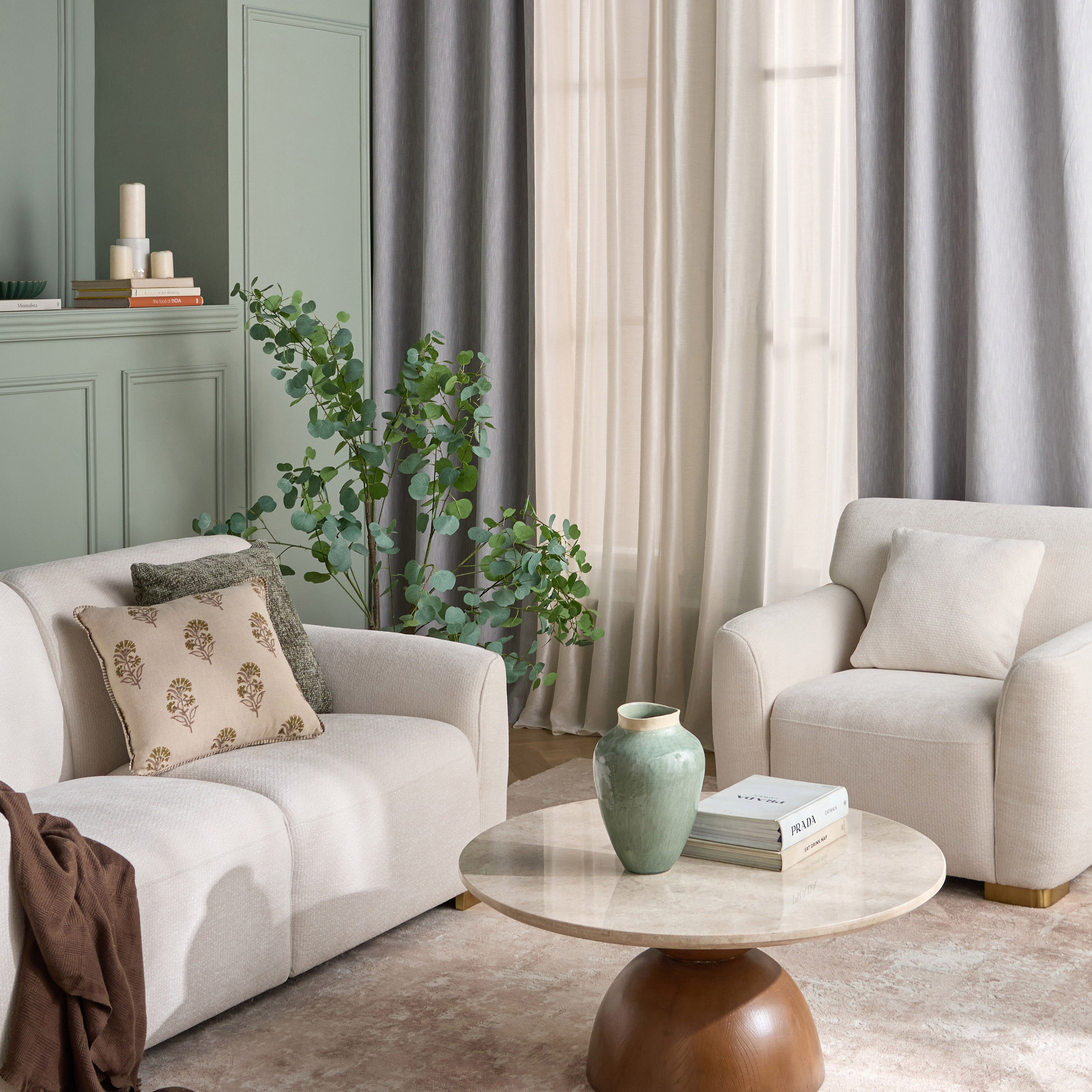 Amani 2-Piece Sheer Curtain Set - 135x240 cm-household-windows-curtains-image-4
