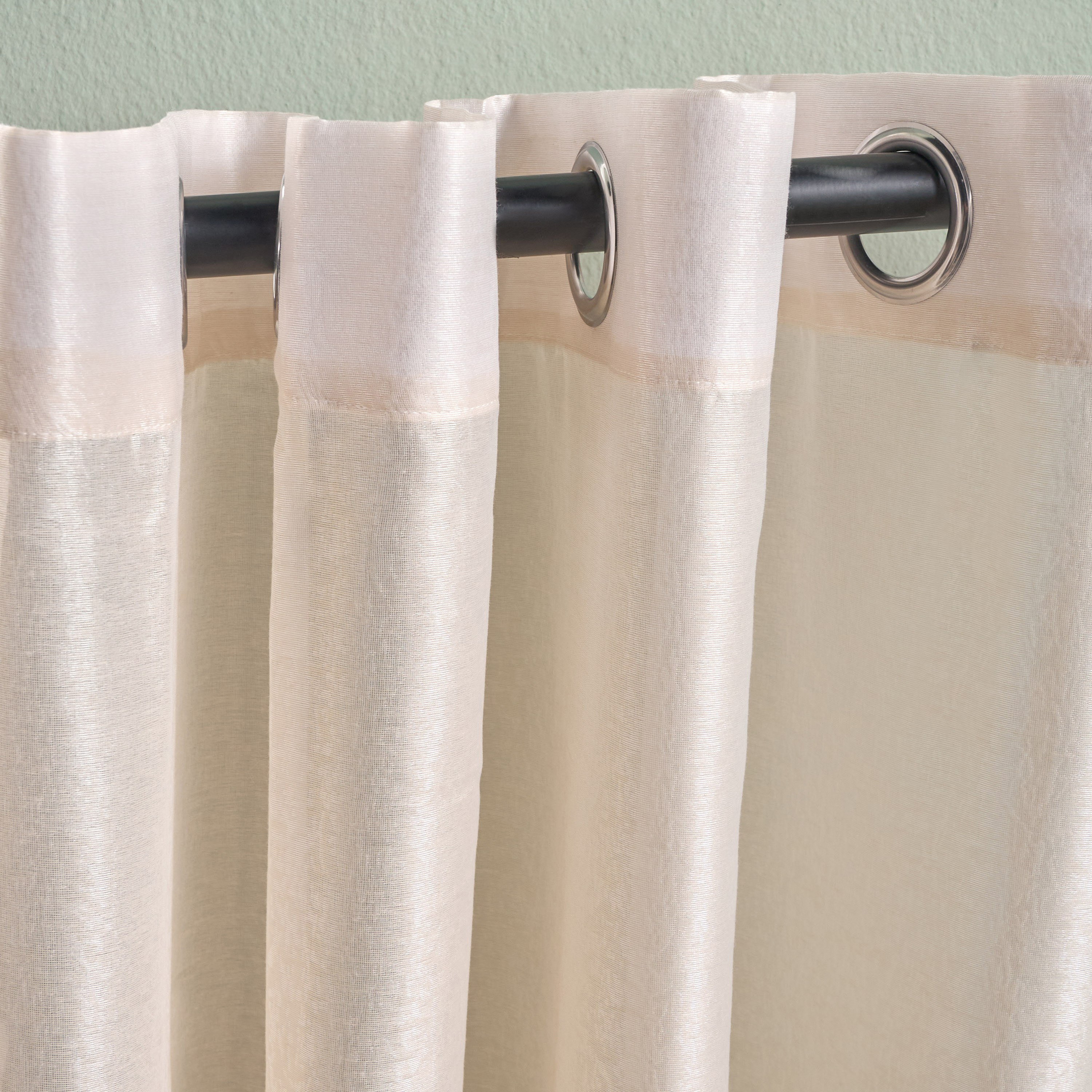 Amani 2-Piece Sheer Curtain Set - 135x300 cm-household-windows-curtains-image-2