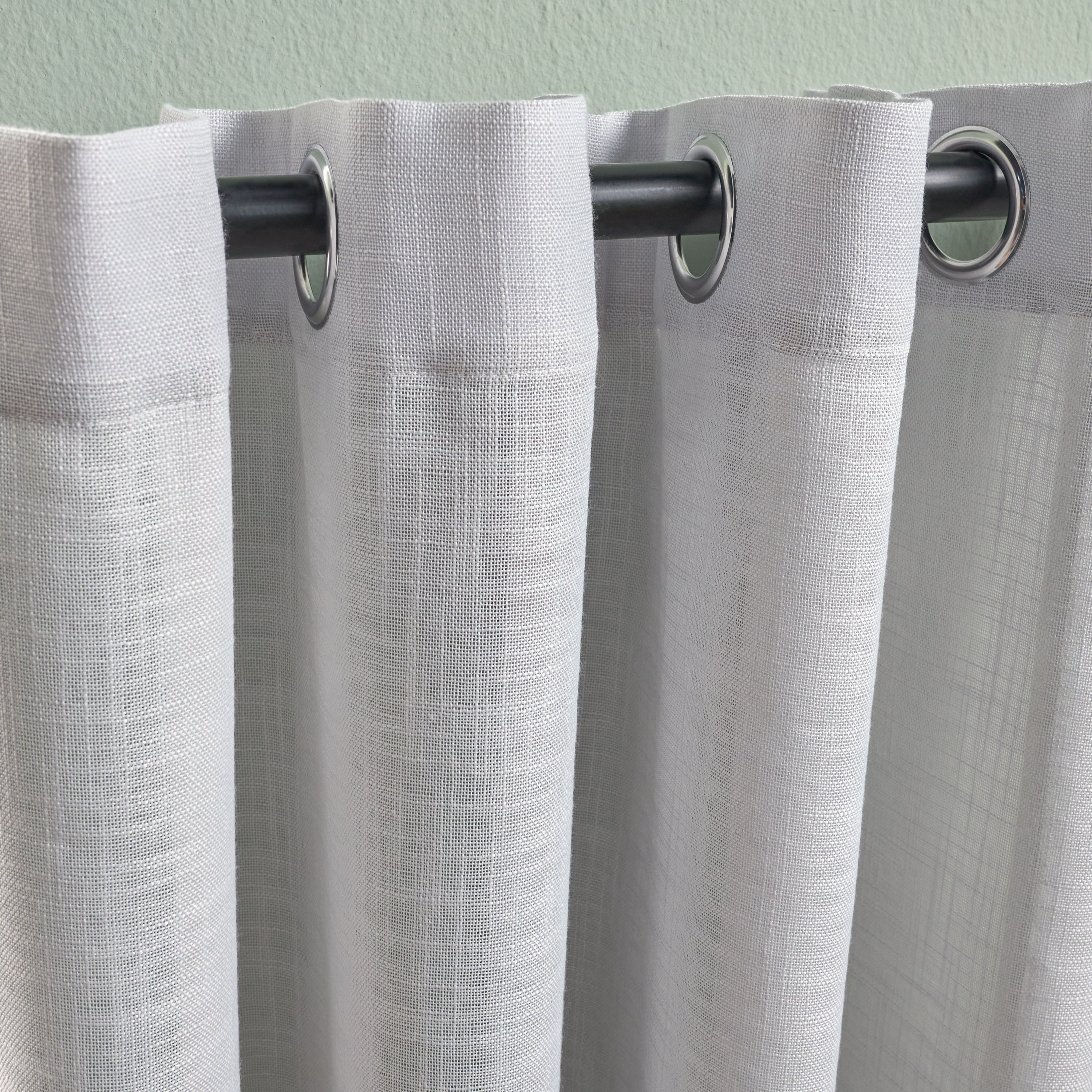 Roma 2-Piece Sheer Curtain Set - 135x240 cm-household-windows-curtains-image-2