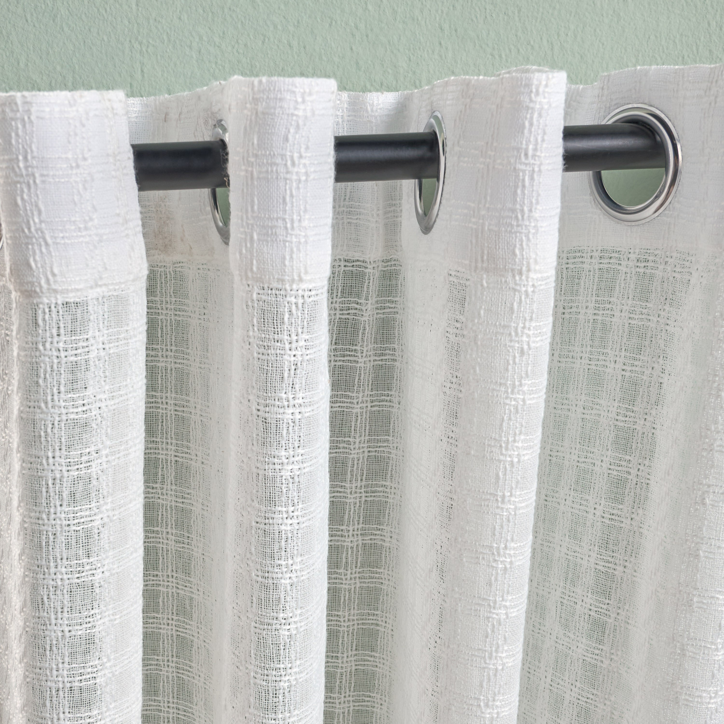 Sera 2-Piece Sheer Curtain Set - 135x240 cm-household-windows-curtains-image-2