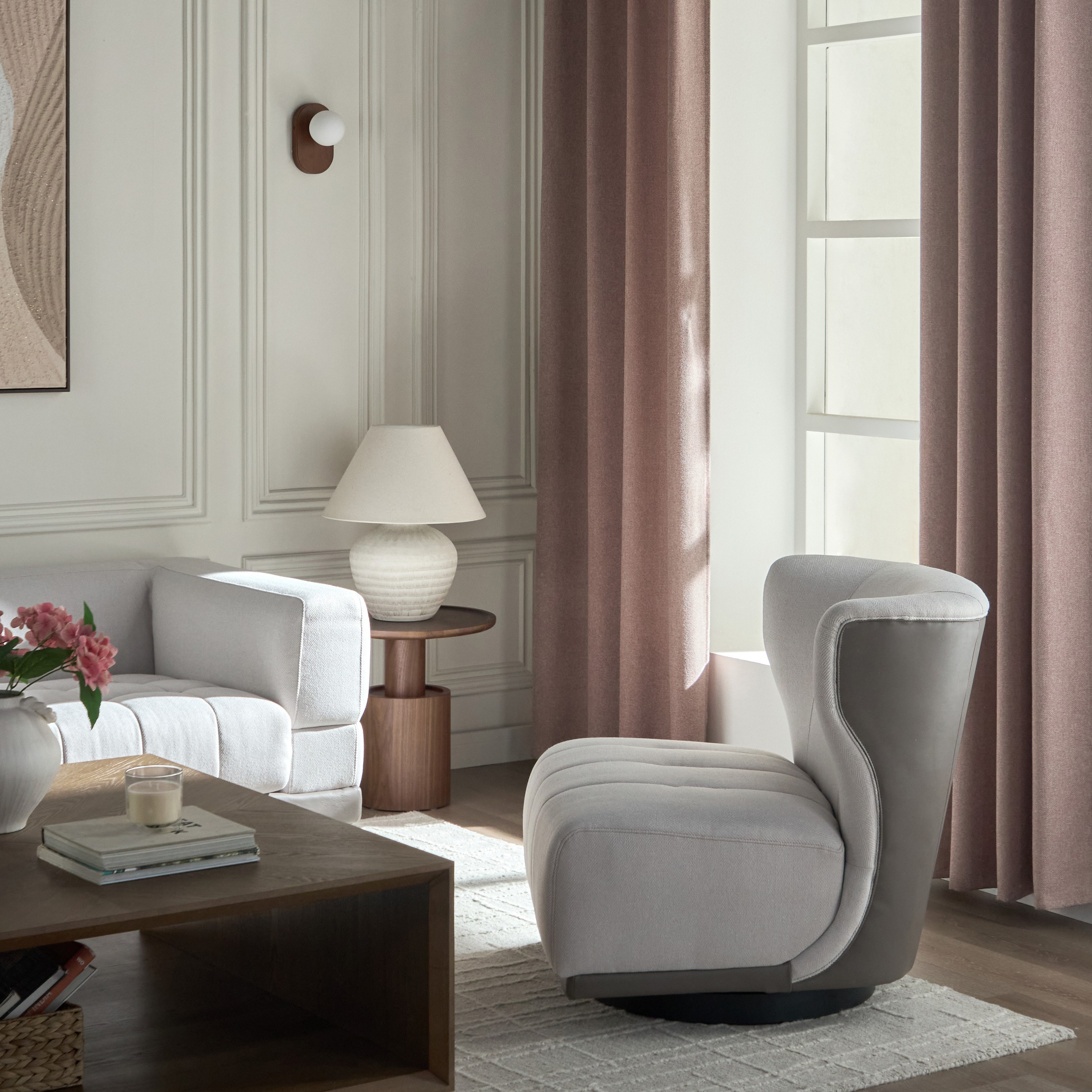 Elda 2-Piece Curtain Set - 135x300 cm-household-windows-curtains-image-4