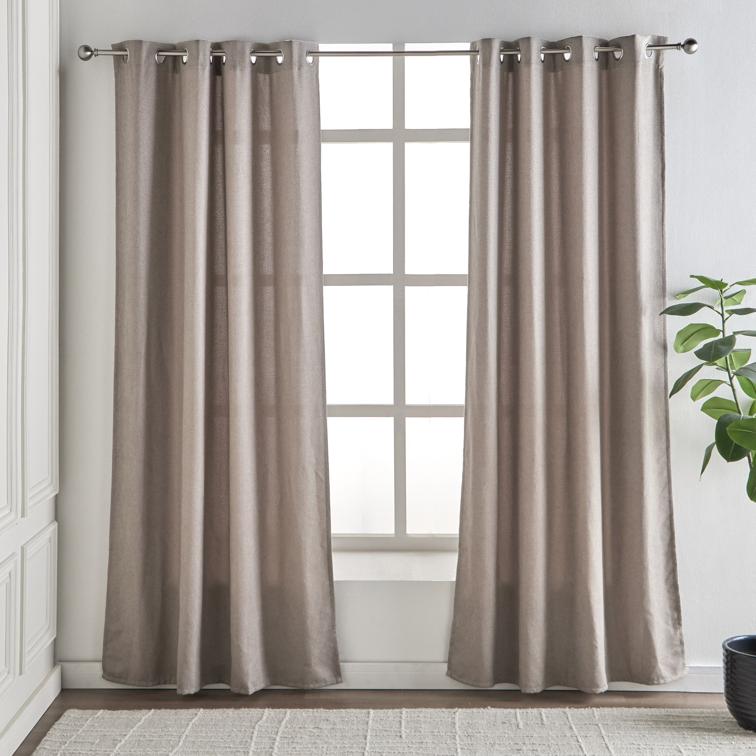 طقم ستائر قطعتين 135x300 سم - إلدا-household-windows-curtains-image-1
